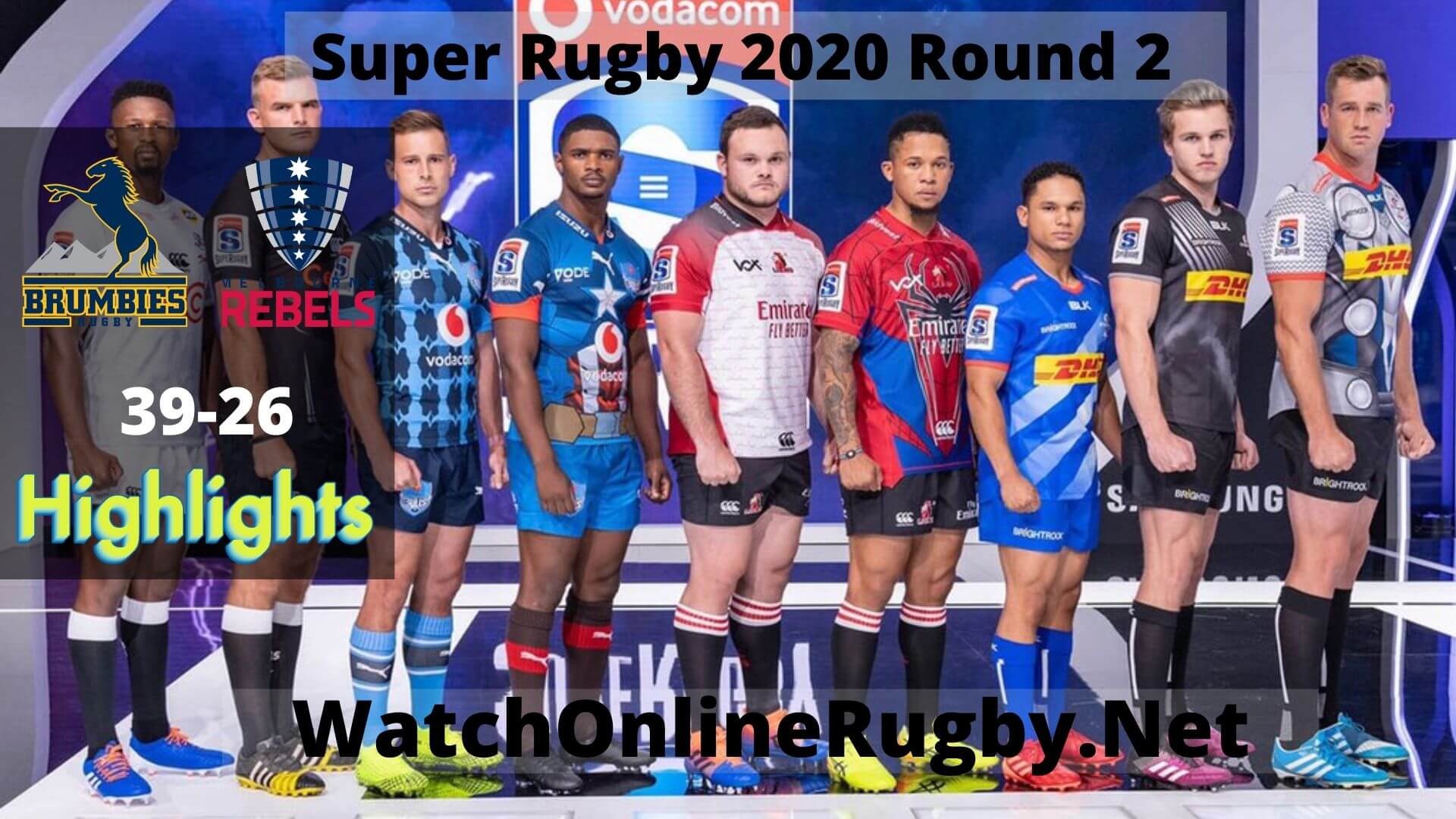 Brumbies Vs Rebels Highlights Super Rugby 2020 Round 2