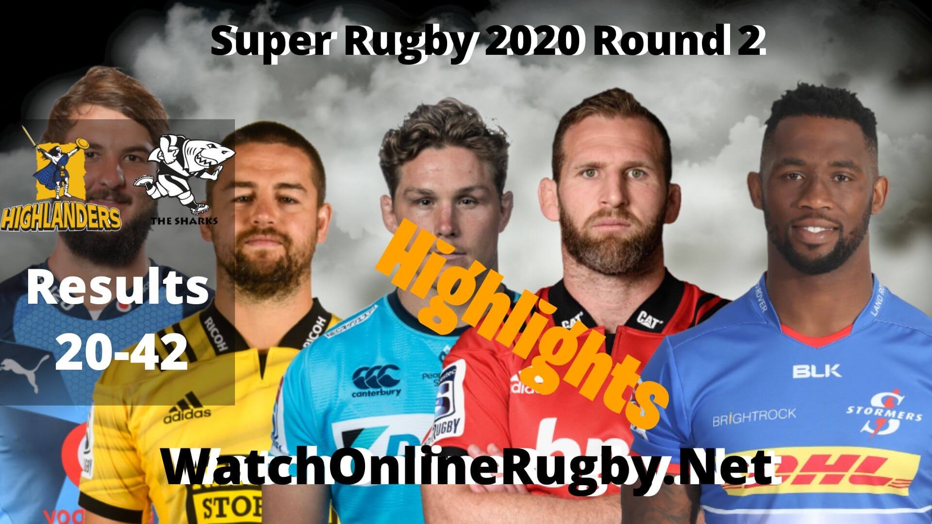 Highlanders Vs Sharks Highlights Super Rugby 2020 Round 2