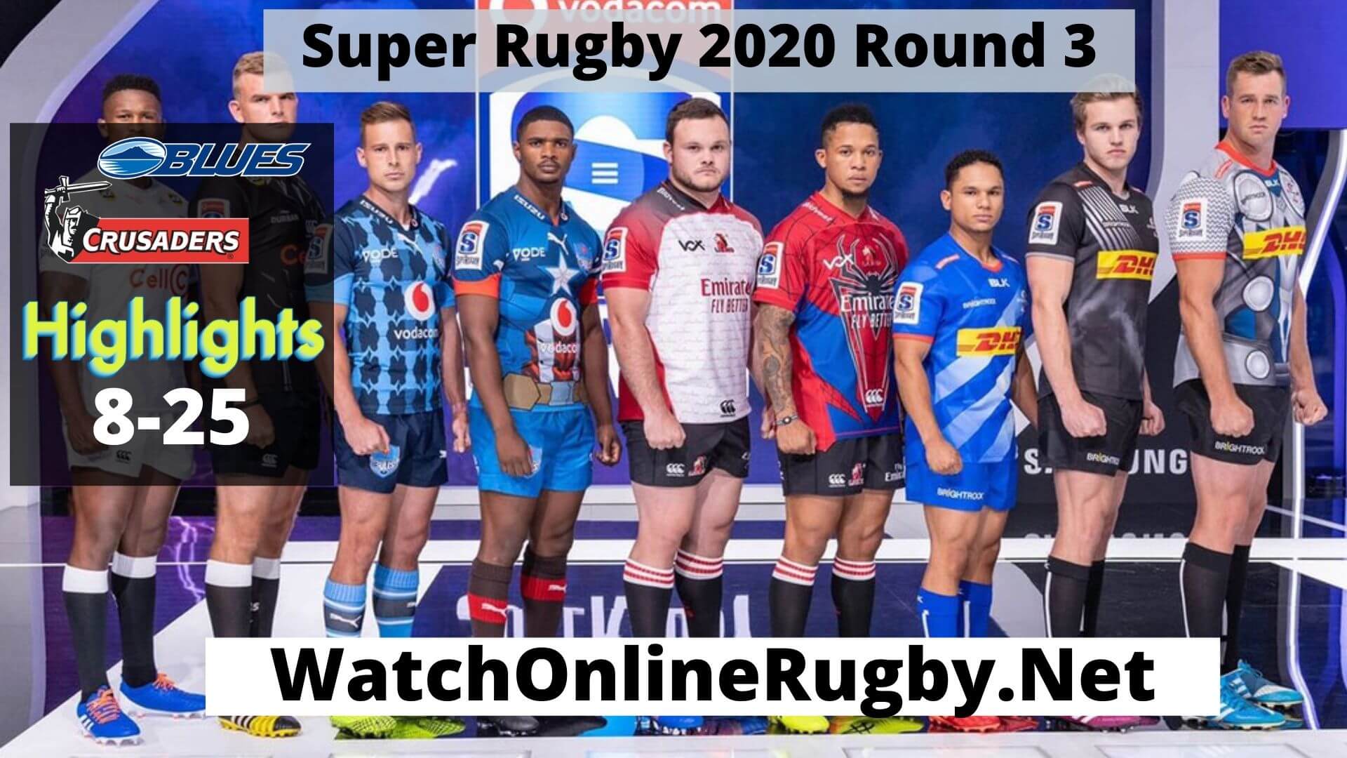 Blues Vs Crusaders Highlights 2020 Super Rugby Rd 3