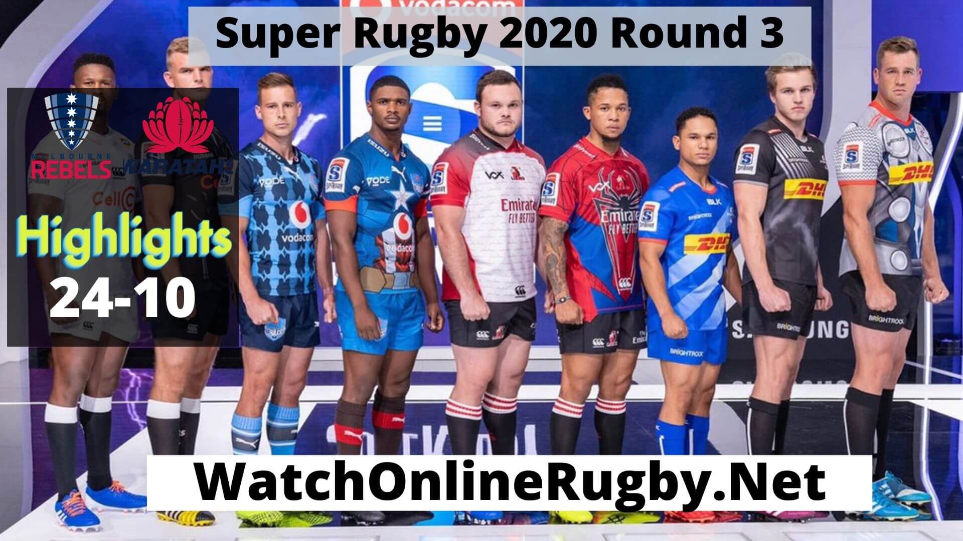 Rebels Vs Waratahs Highlights 2020 Super Rugby Rd 3