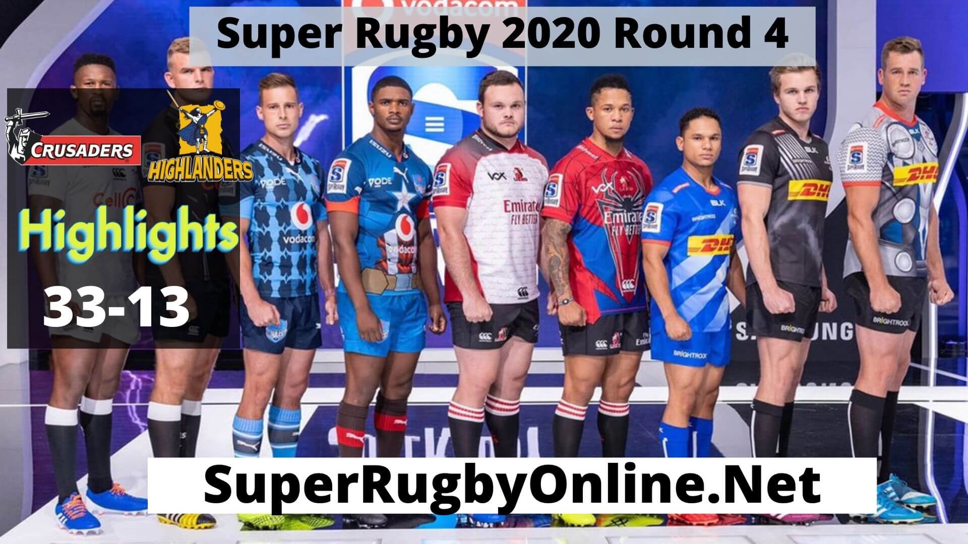 Crusaders Vs Highlanders Highlights 2020 Super Rugby Rd 4