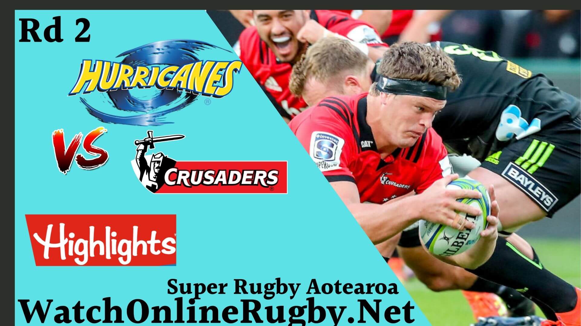 Crusaders Vs Hurricanes Highlights Rd 2 Super Rugby Aotearoa