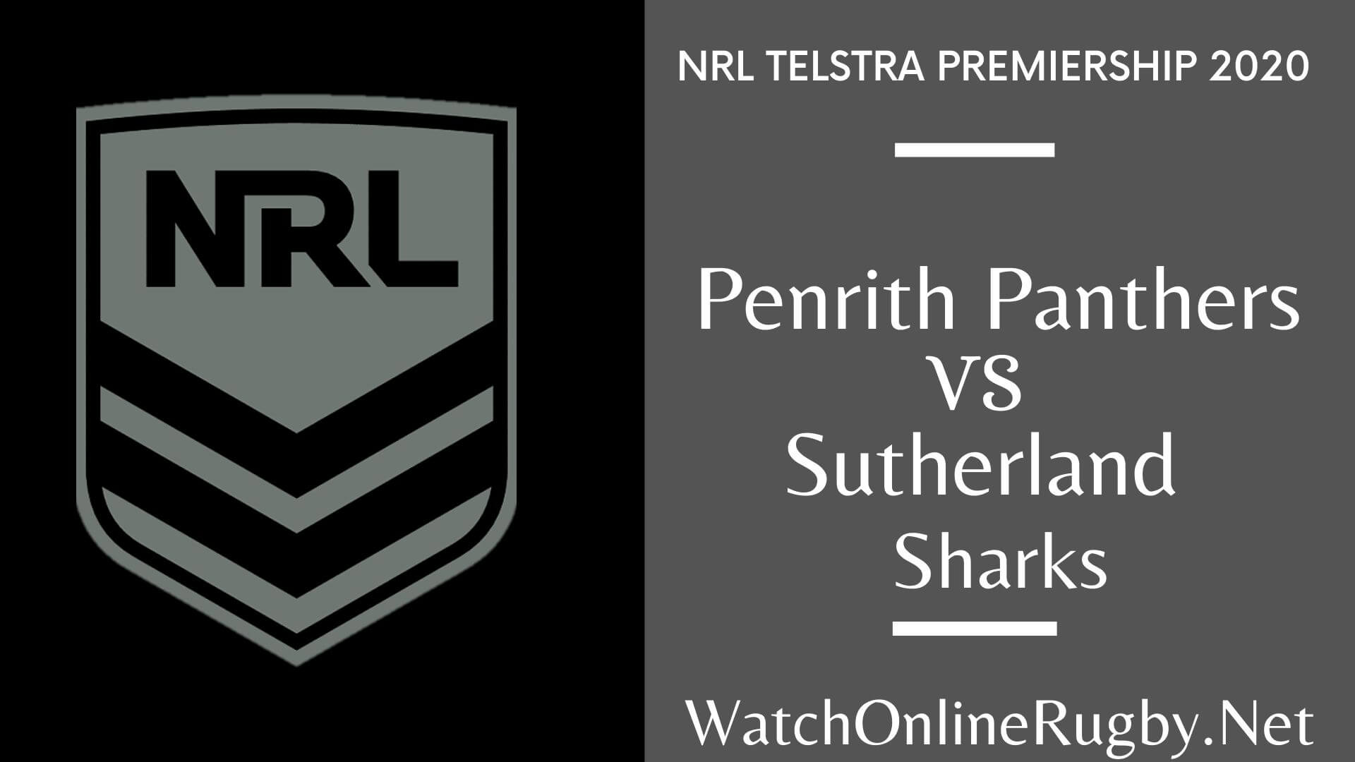 Sharks Vs Panthers Highlights 2020 Round 9 Nrl Rugby