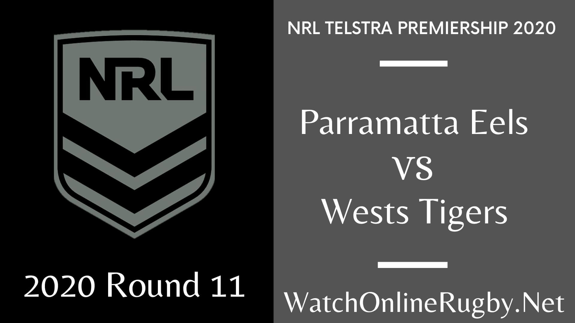 Eels Vs Wests Tiger Highlights 2020 Round 11 Nrl Rugby