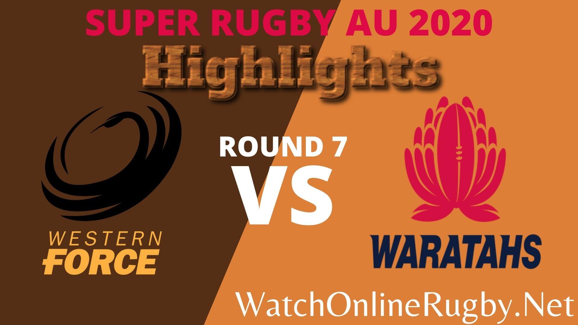 Western Force Vs Waratahs Highlights 2020 Rd 7 Super Rugby Au