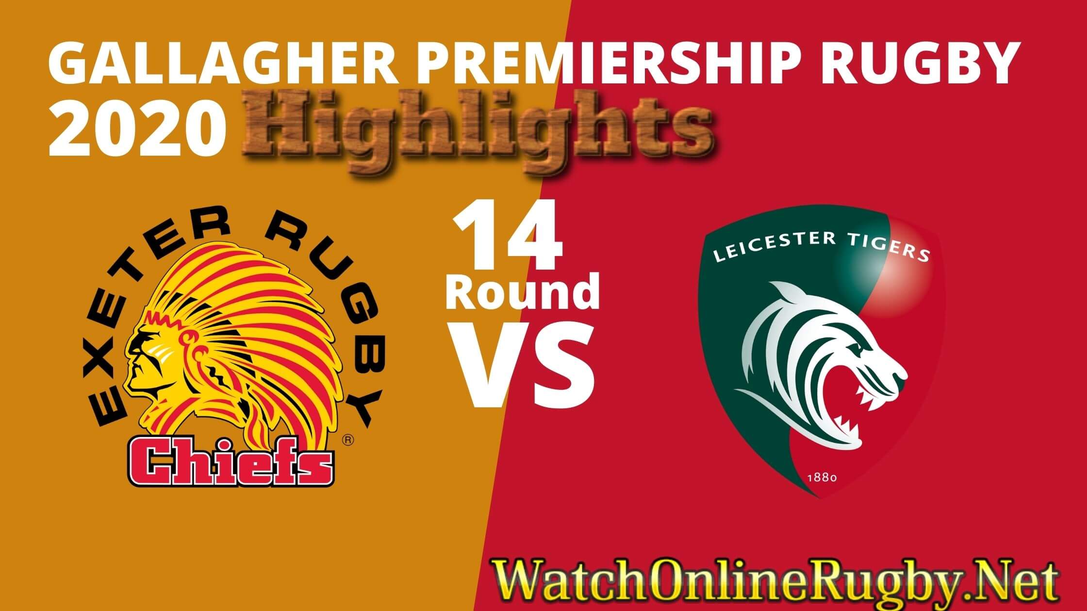 Exeter Chiefs Vs Leicester Tigers Highlights 2020 Rd 14 Premiership Rugby