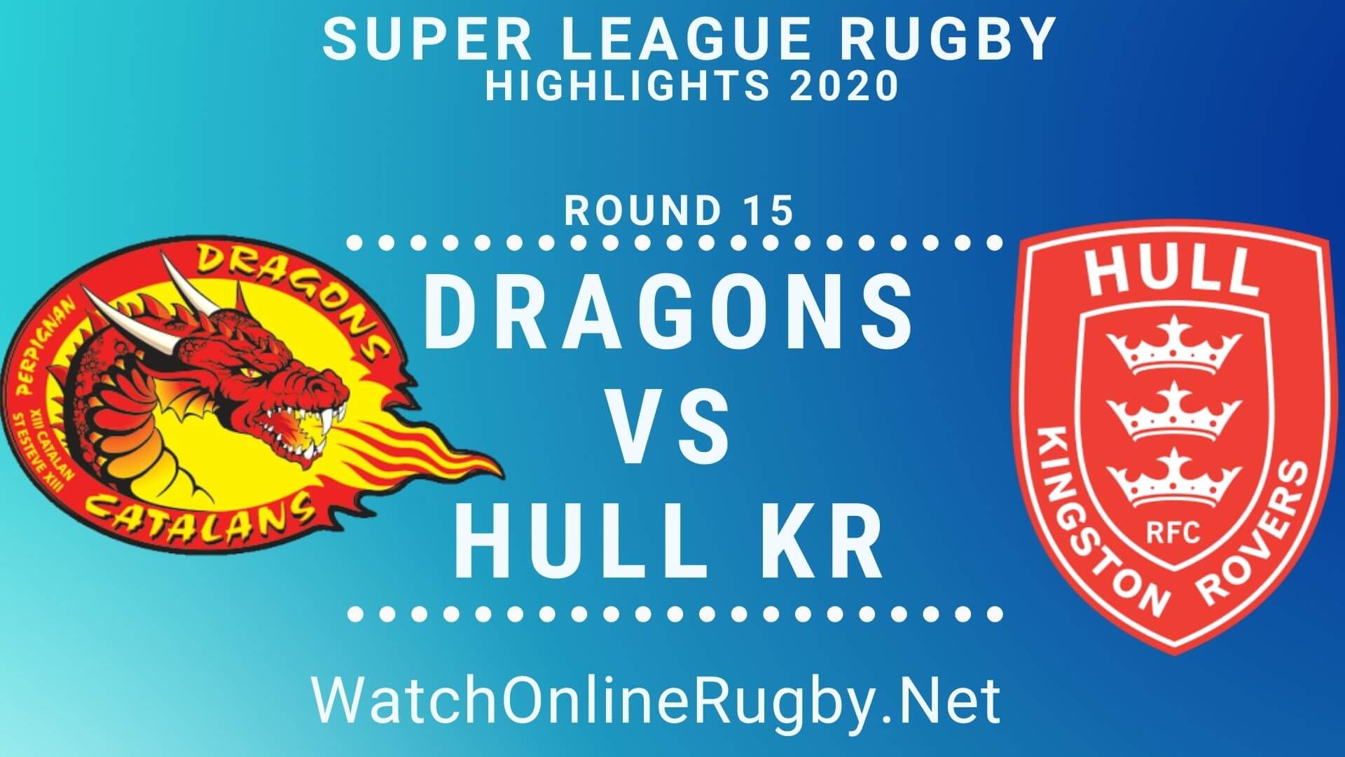 Catalans Dragons vs Hull KR Highlights 2020