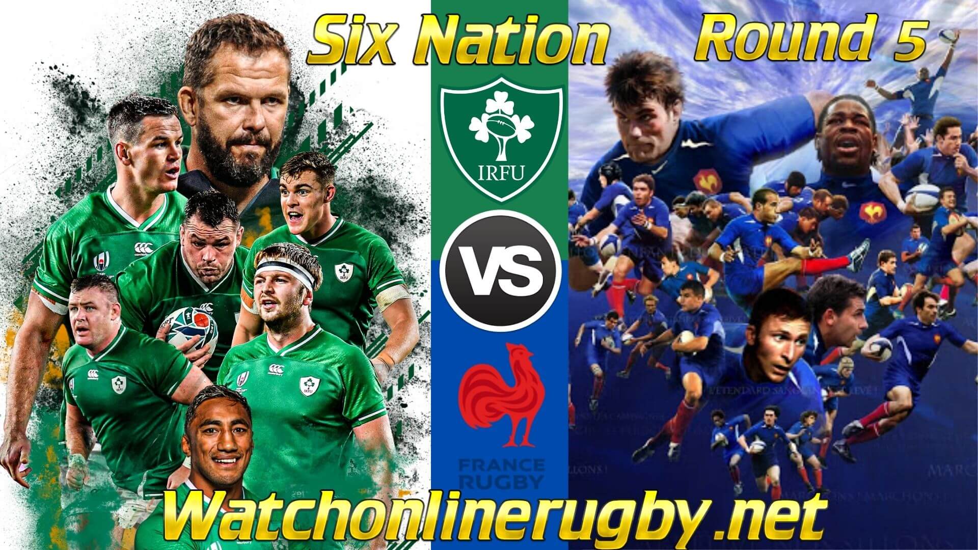 Ireland vs France Six Nations 2020 RD 5