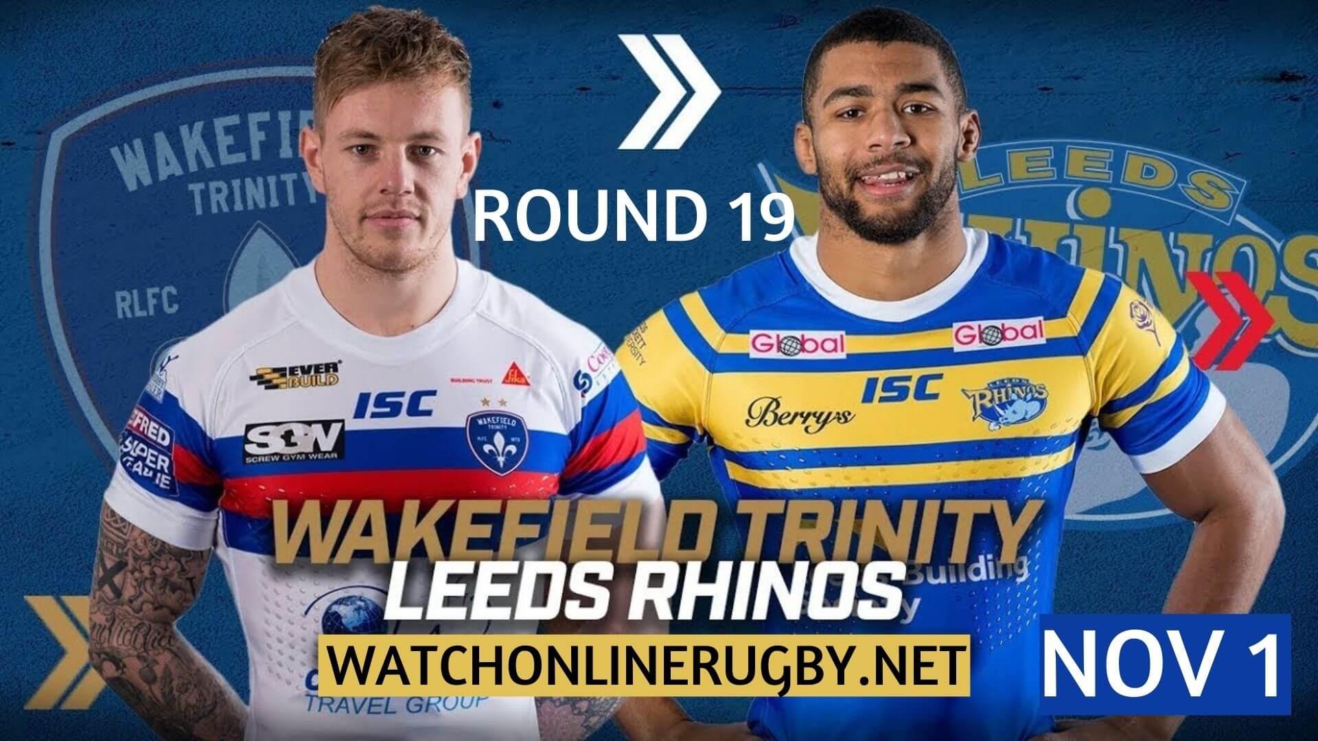 Wakefield Trinity vs Leeds Rhinos Super League Rugby 2020 RD 19