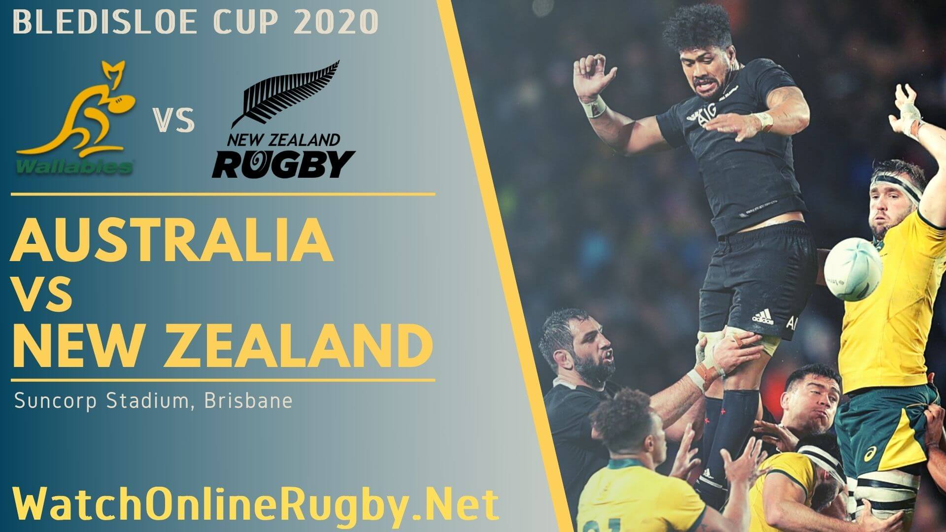 Australia Vs New Zealand Bledisloe Cup 2020