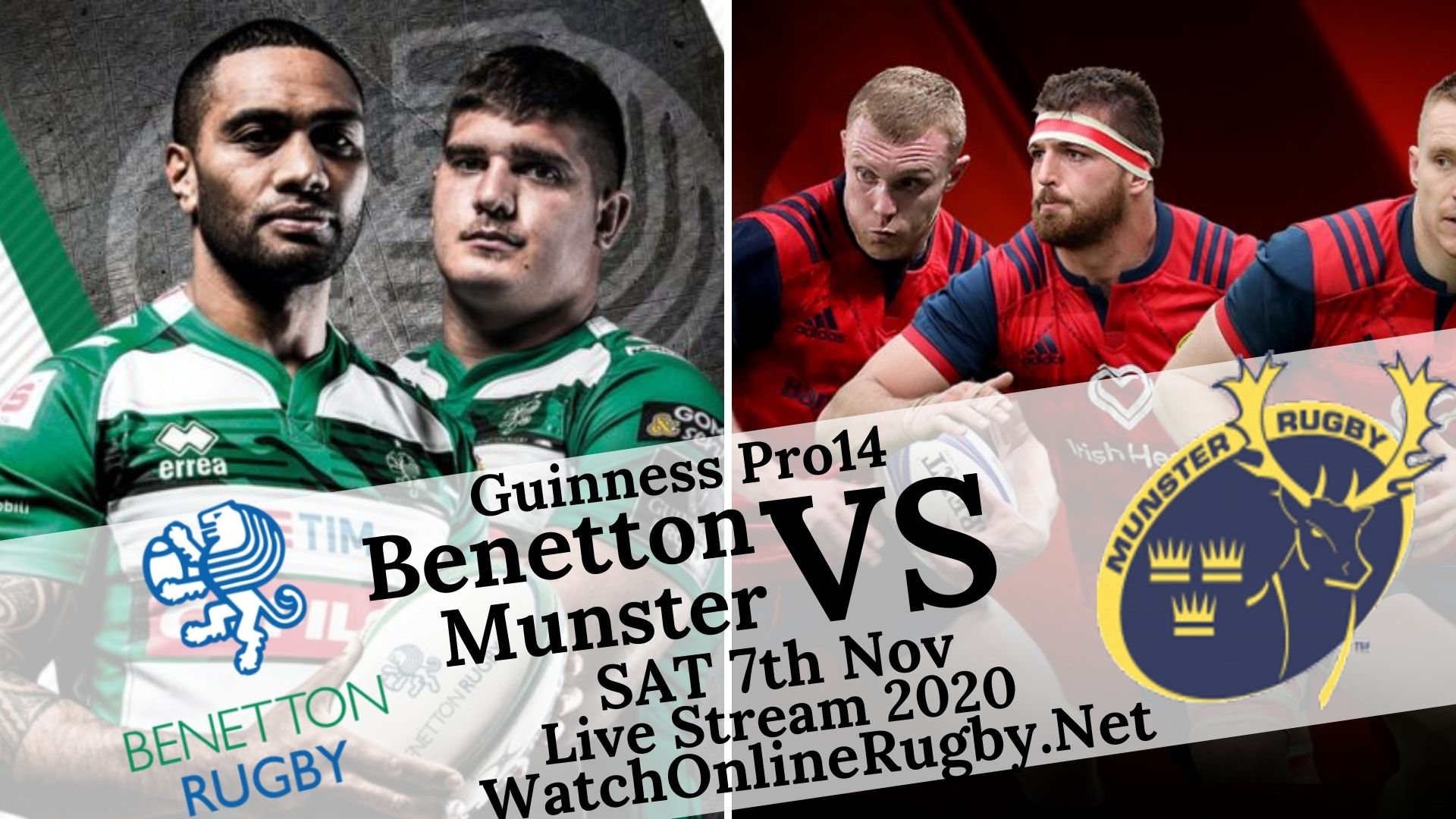 Benetton Rugby Vs Munster Guinness Pro 14 2020