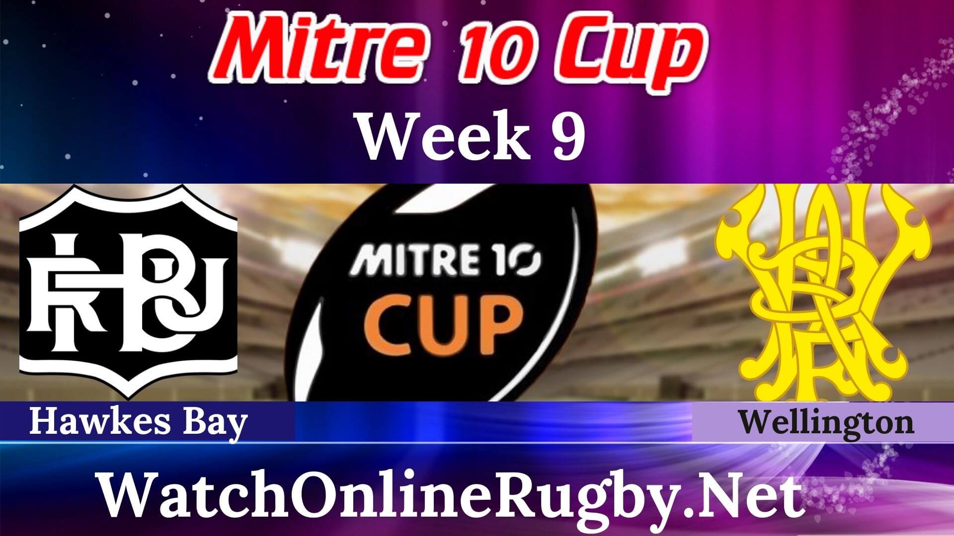 Hawkes Bay Vs Wellington Mitre 10 Cup 2020 Week 9