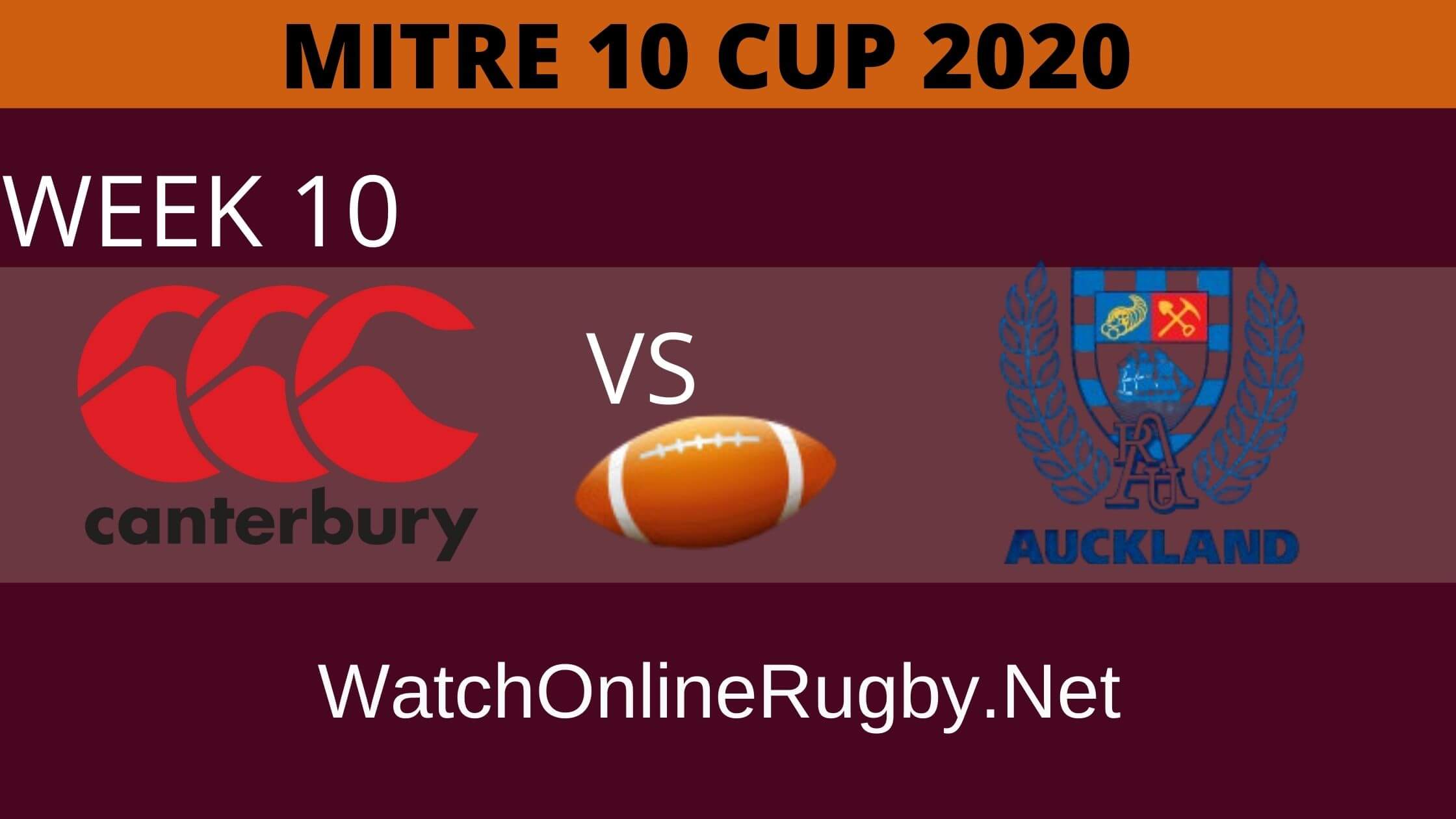 Canterbury Vs Auckland Mitre 10 Cup 2020 Week 10