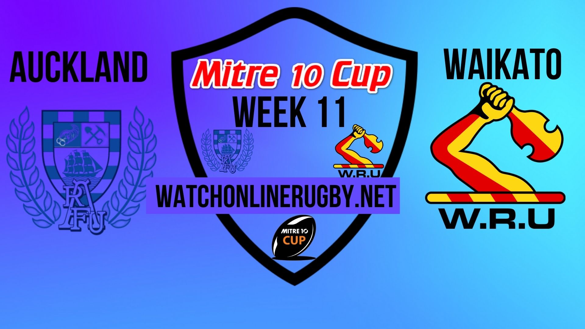 Auckland Vs Waikato Mitre 10 Cup 2020 Week 11
