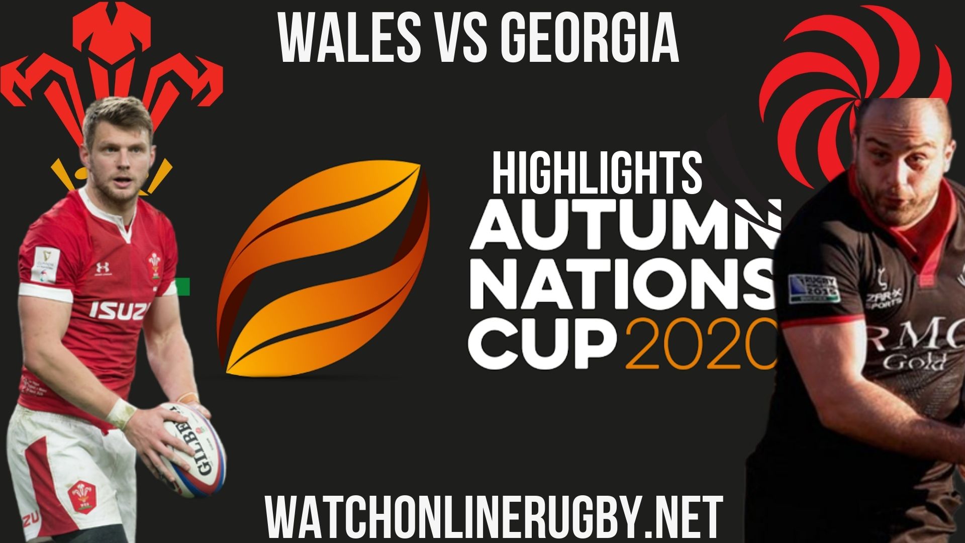 Wales Vs Georgia Autumn Nations Cup 2020