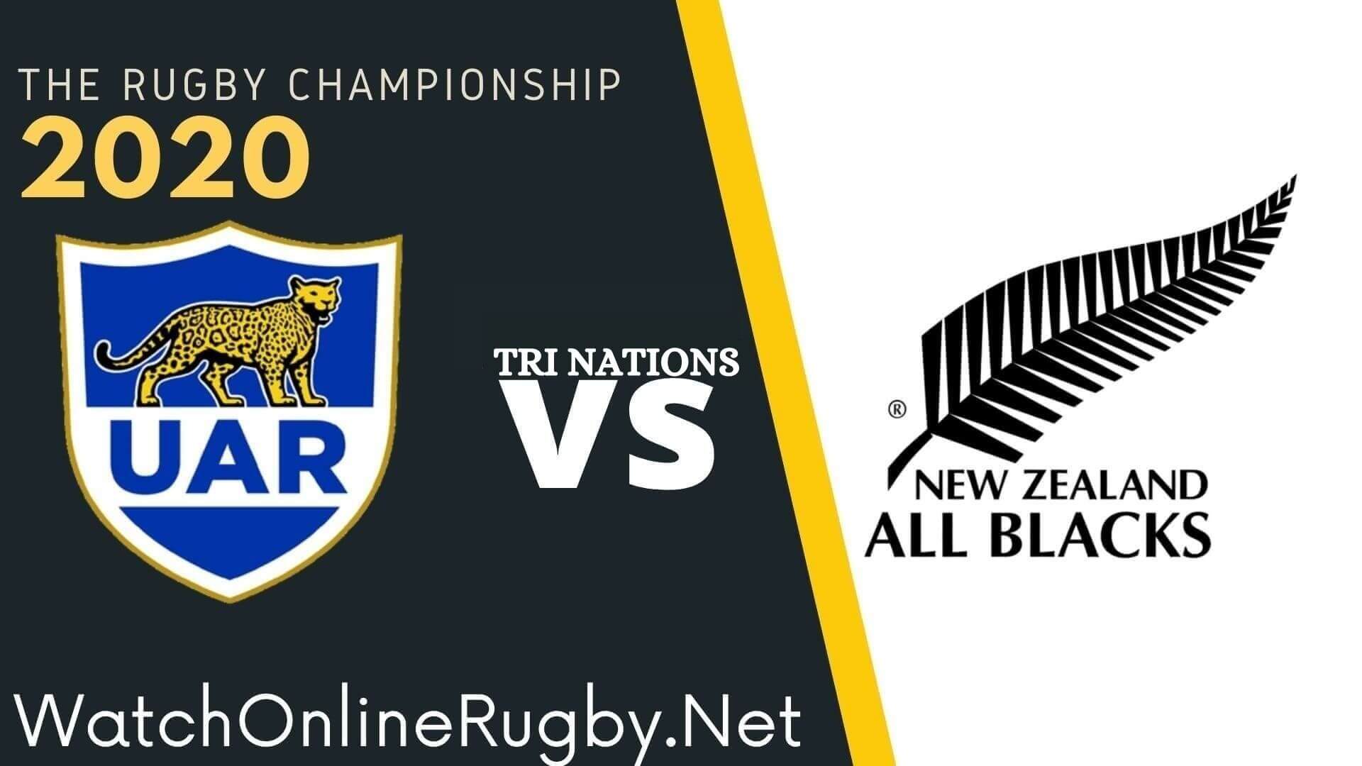 Argentina Vs New Zealand Rugby Championship 2020