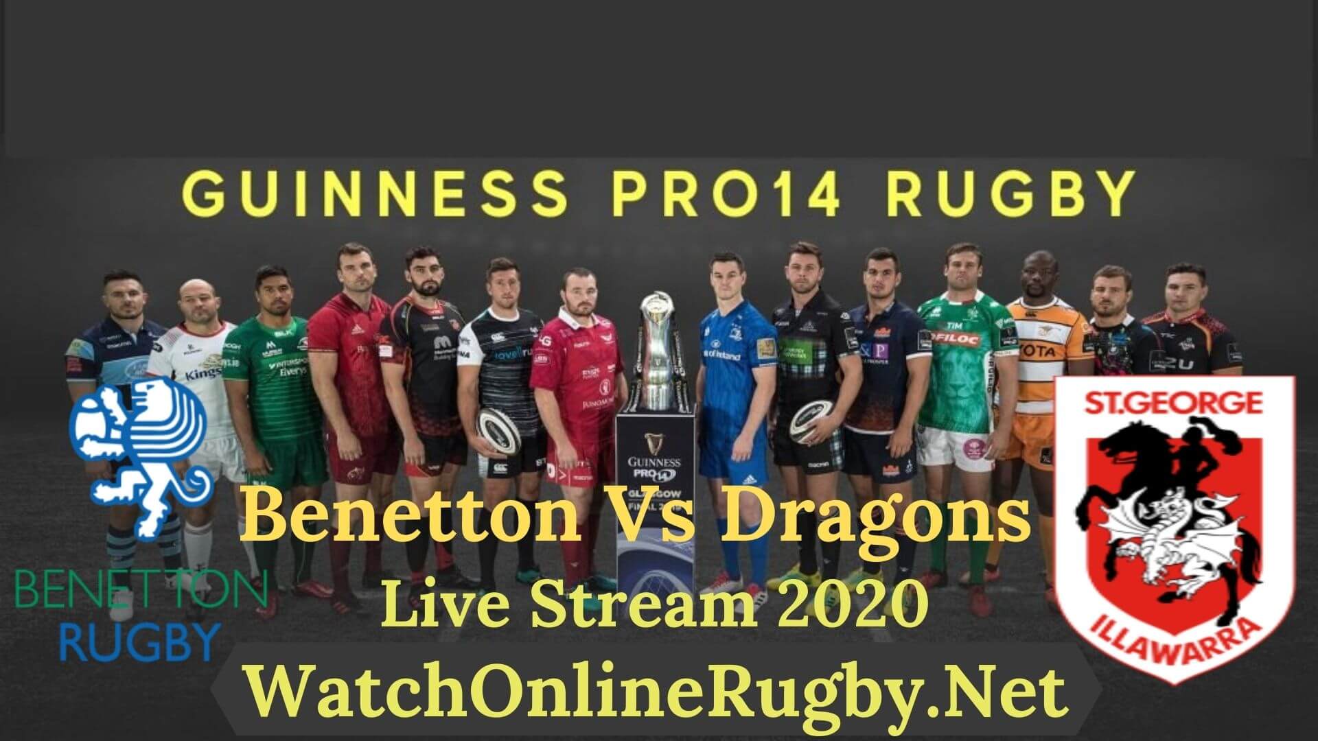 Benetton Rugby Vs Dragons Guinness PRO14 2020