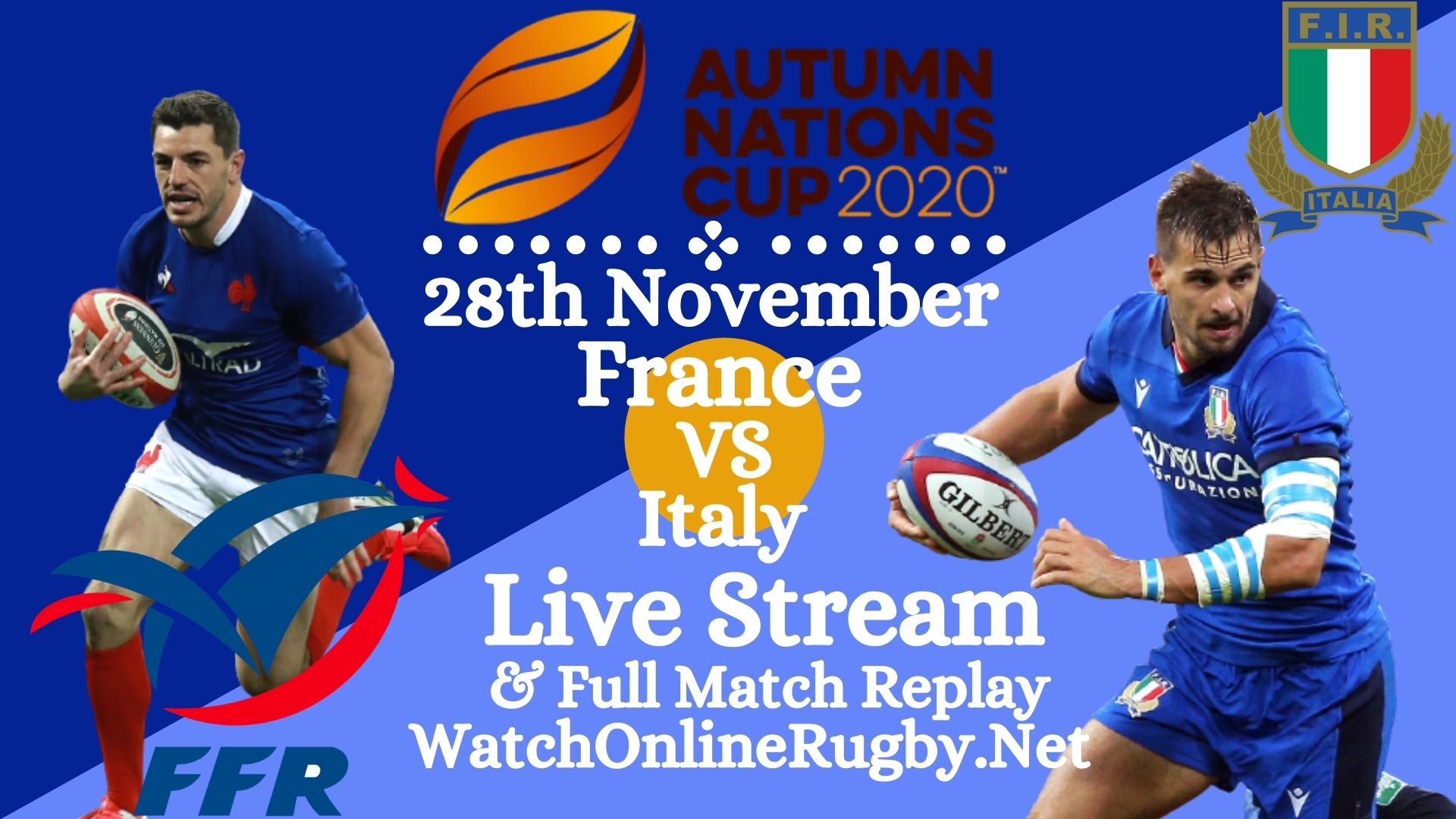 France Vs Italy Autumn Nations Cup 2020
