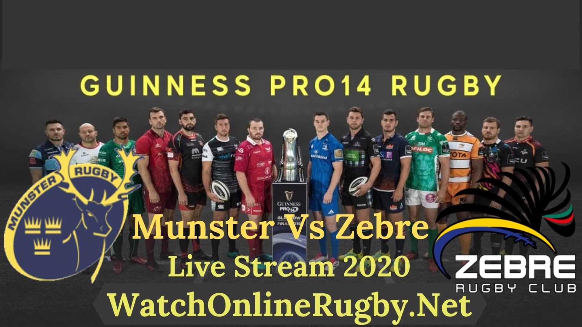 Munster Vs Zebre Guinness PRO14 2020