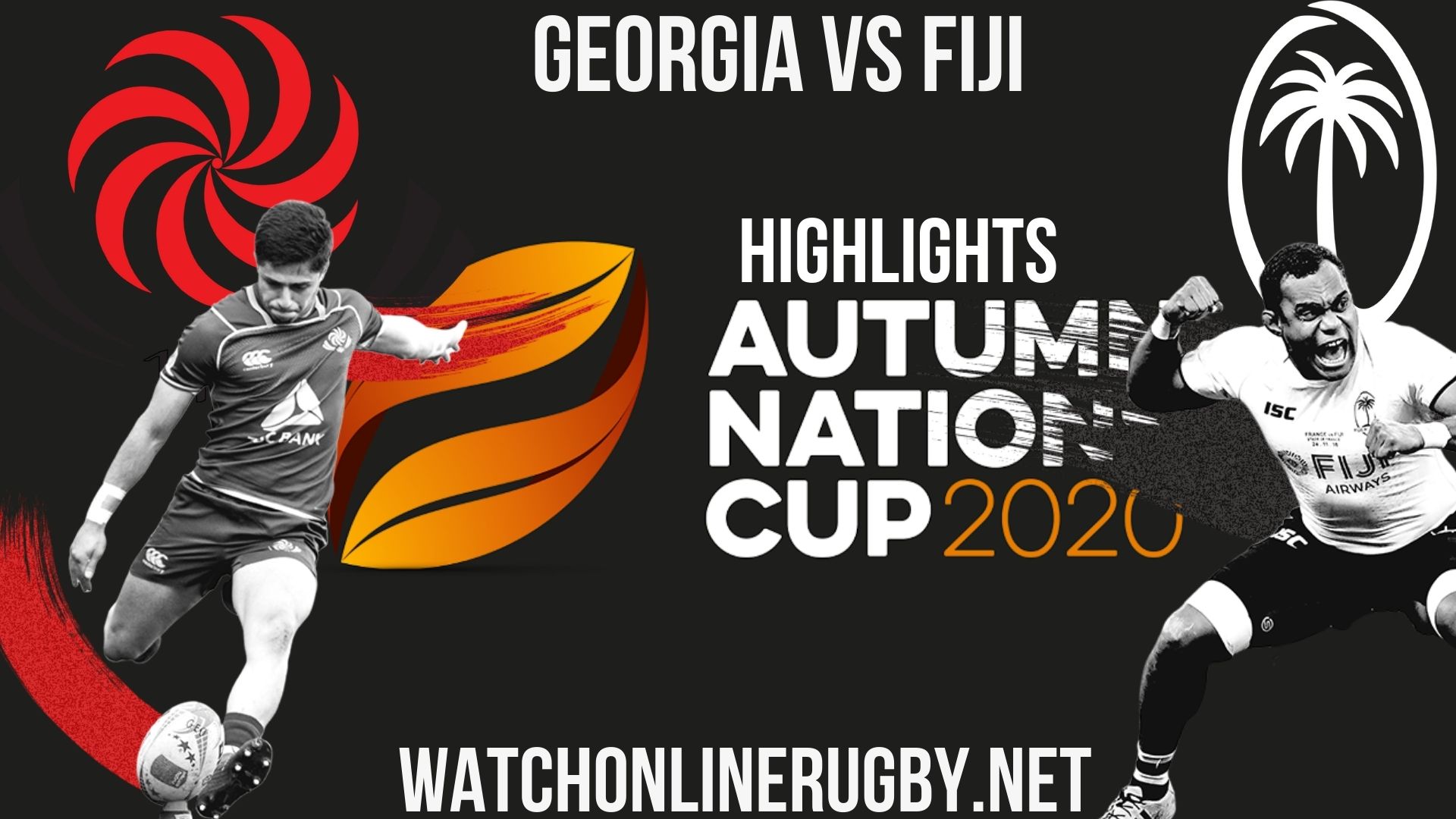 Georgia Vs Fiji Autumn Nations Cup 2020