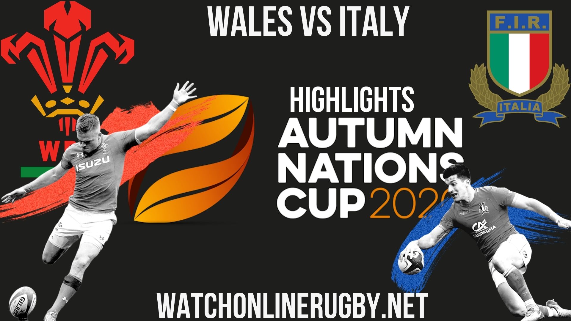 Wales Vs Italy Autumn Nations Cup 2020