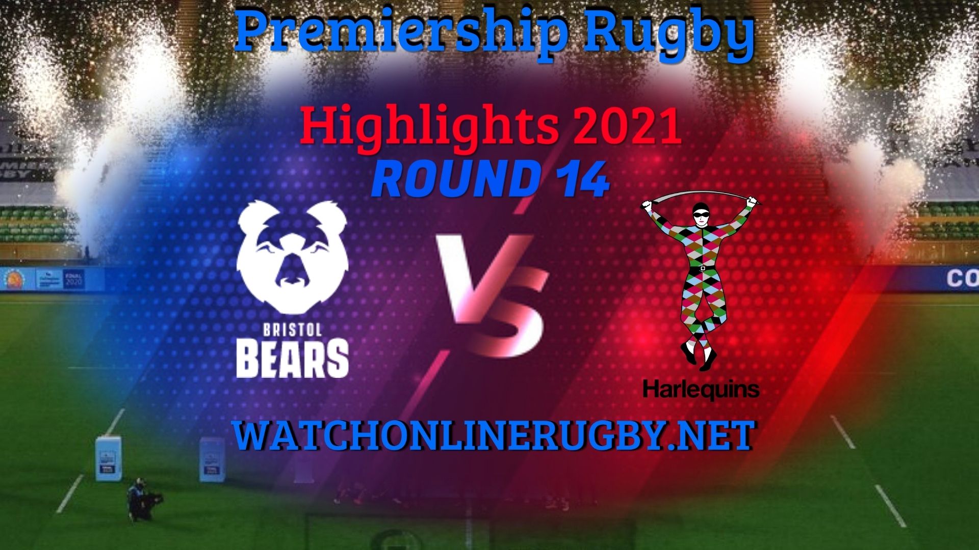 Bristol Bears Vs Harlequins Premiership Rugby 2021 RD 15