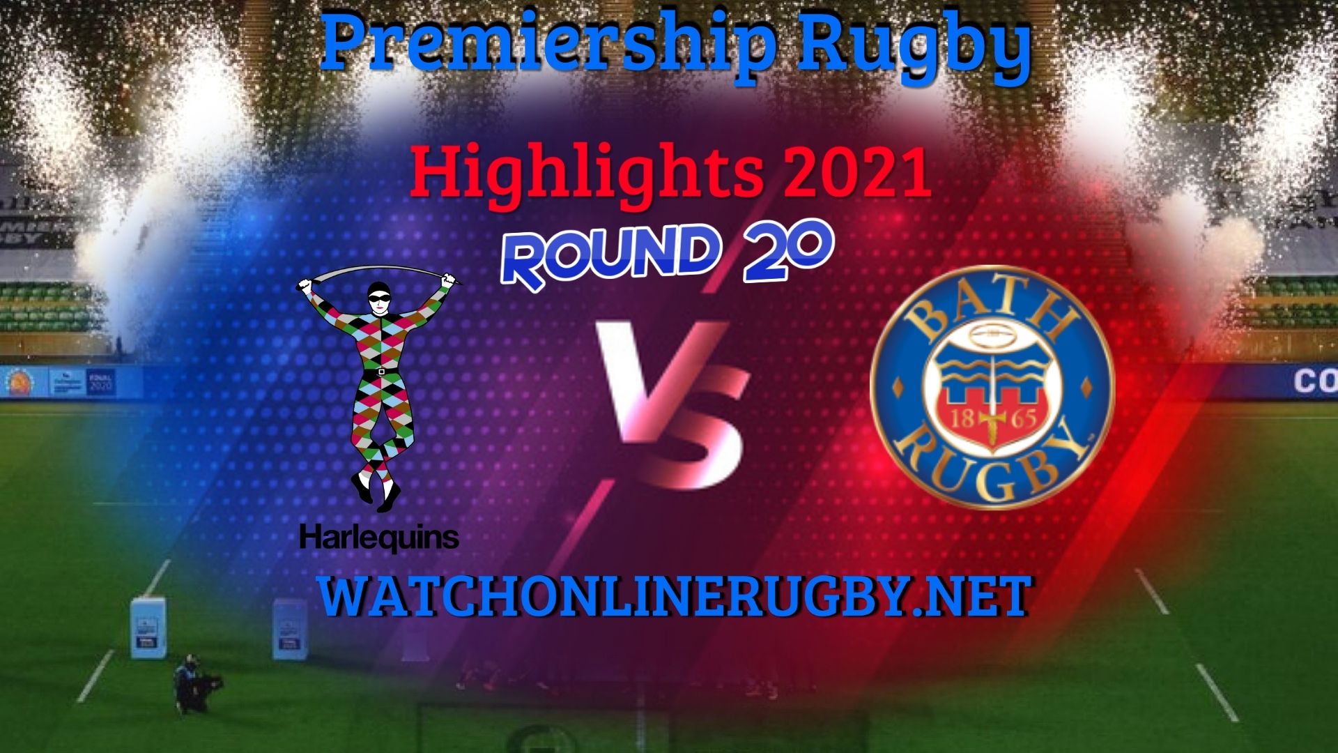 Harlequins Vs Bath Rugby Premiership Rugby 2021 RD 20