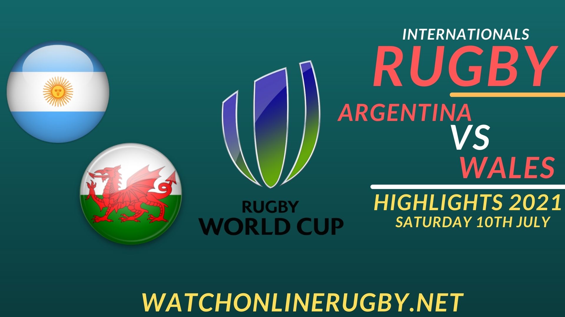 Argentina Vs Wales International Rugby 2021