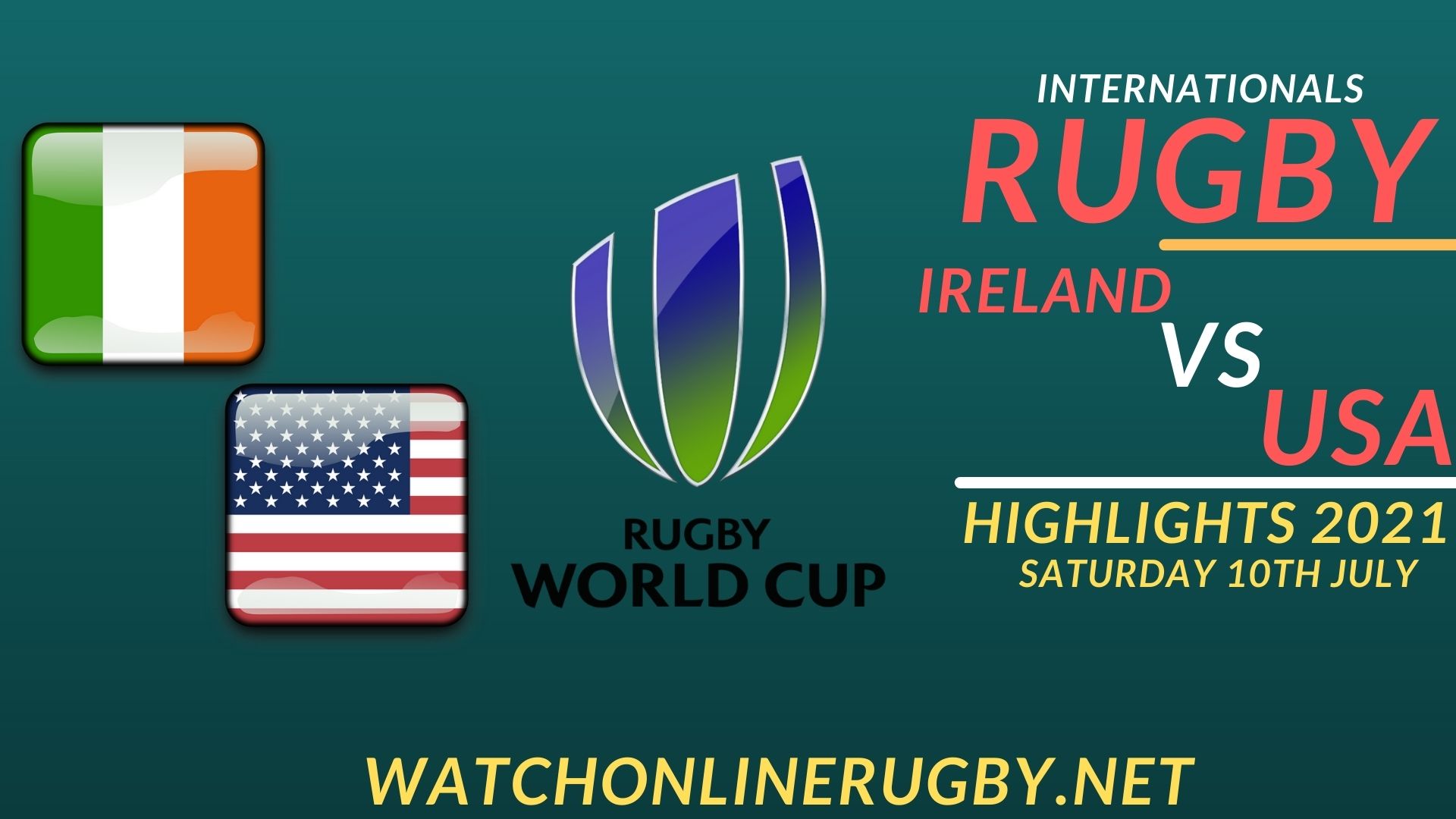 Ireland Vs USA International Rugby 2021
