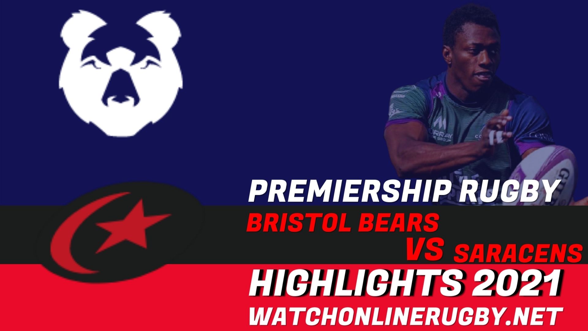 Bristol Bears Vs Saracens Premiership Rugby 2021 RD 1