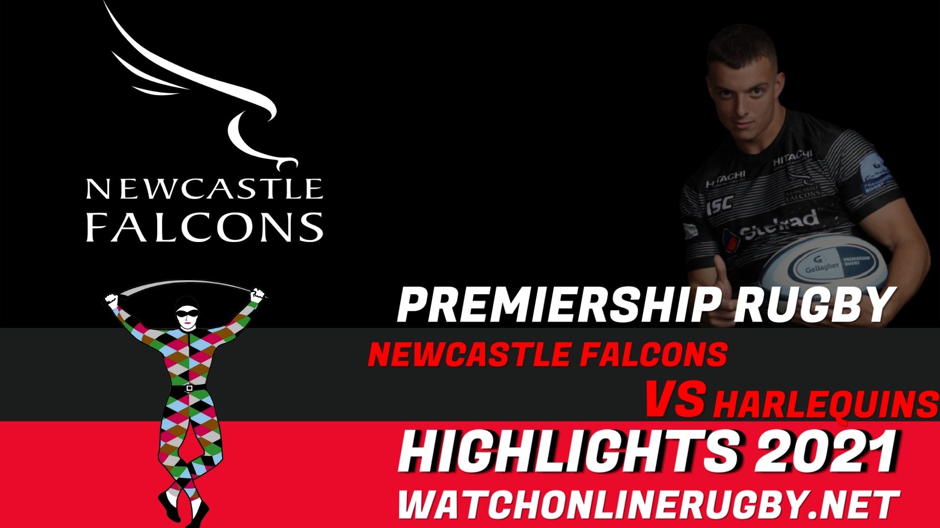 Newcastle Falcons Vs Harlequins Premiership Rugby 2021 RD 1