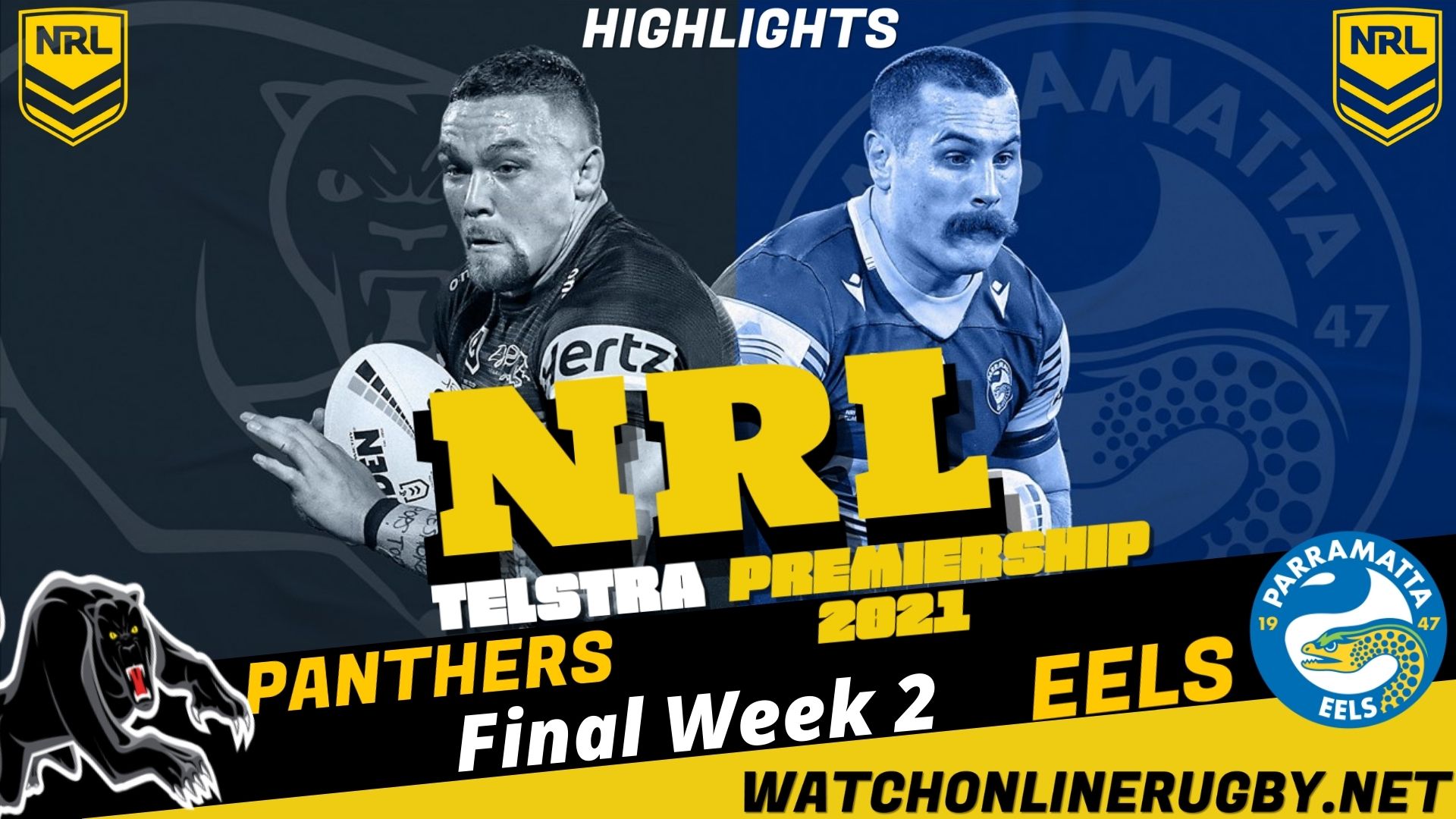 Panthers Vs Eels Highlights Final Week 2 NRL Rugby