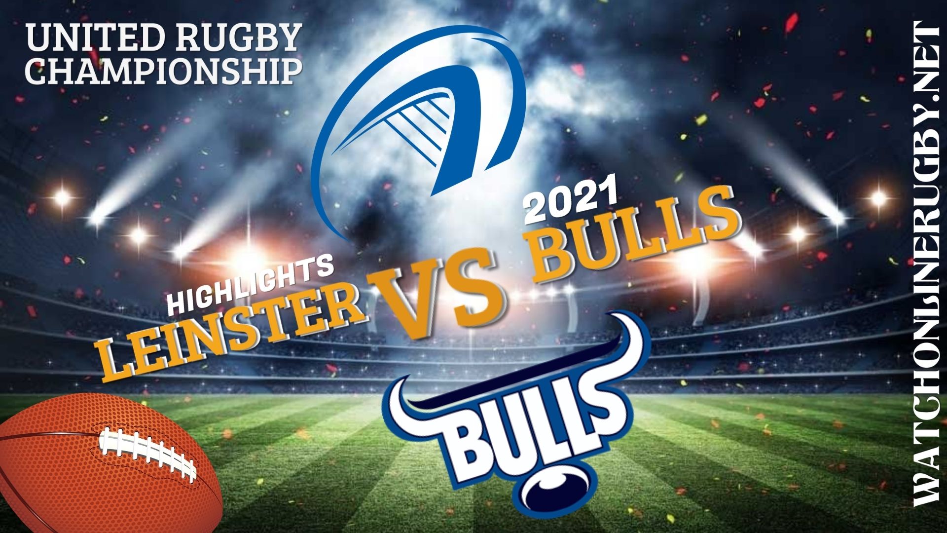 Leinster Vs Bulls United Rugby Championship 2021 RD 1