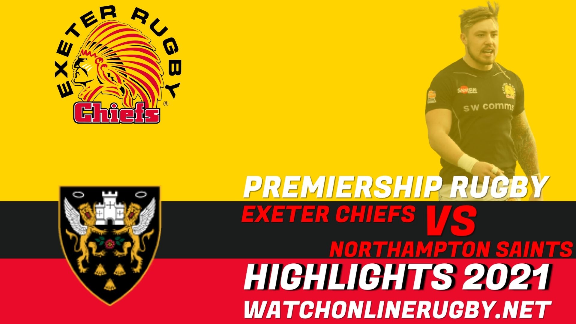 Exeter Chiefs Vs Northampton Saints Premiership Rugby 2021 RD 2