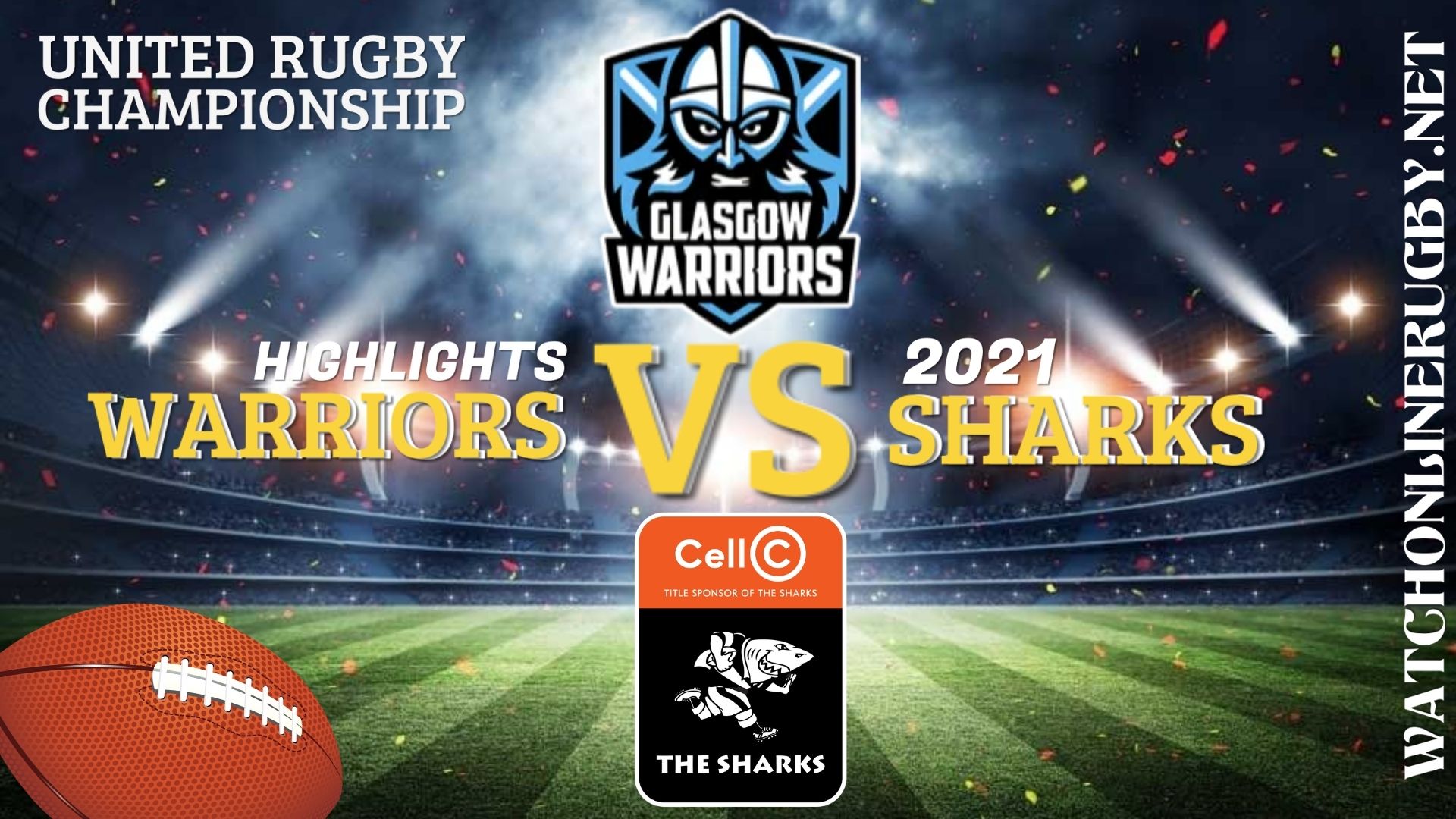 Glasgow Warriors Vs Sharks United Rugby Championship 2021 RD 2