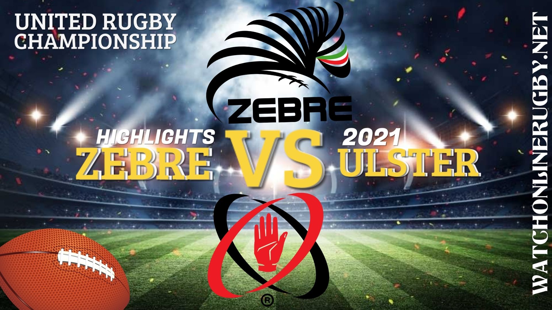 Zebre Vs Ulster United Rugby Championship 2021 RD 2