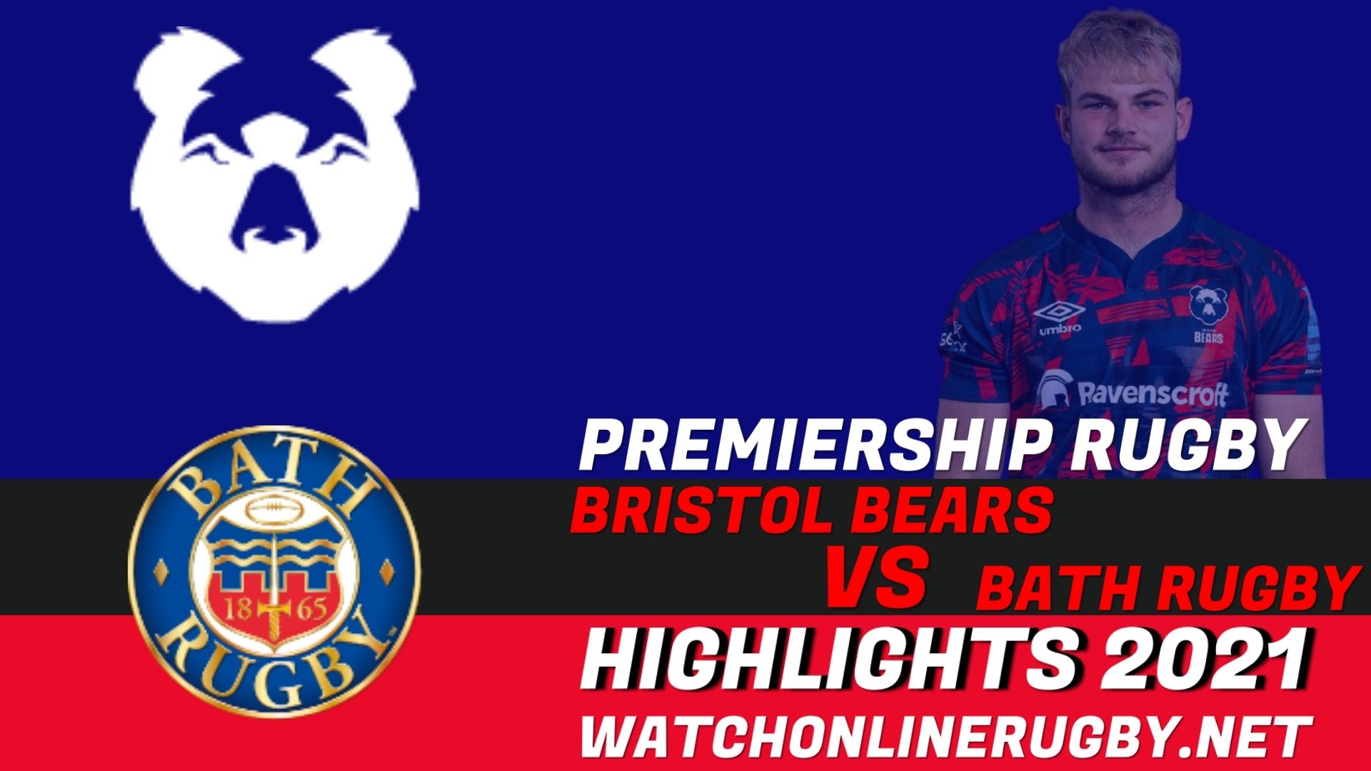 Bristol Bears Vs Bath Rugby Premiership Rugby 2021 RD 3
