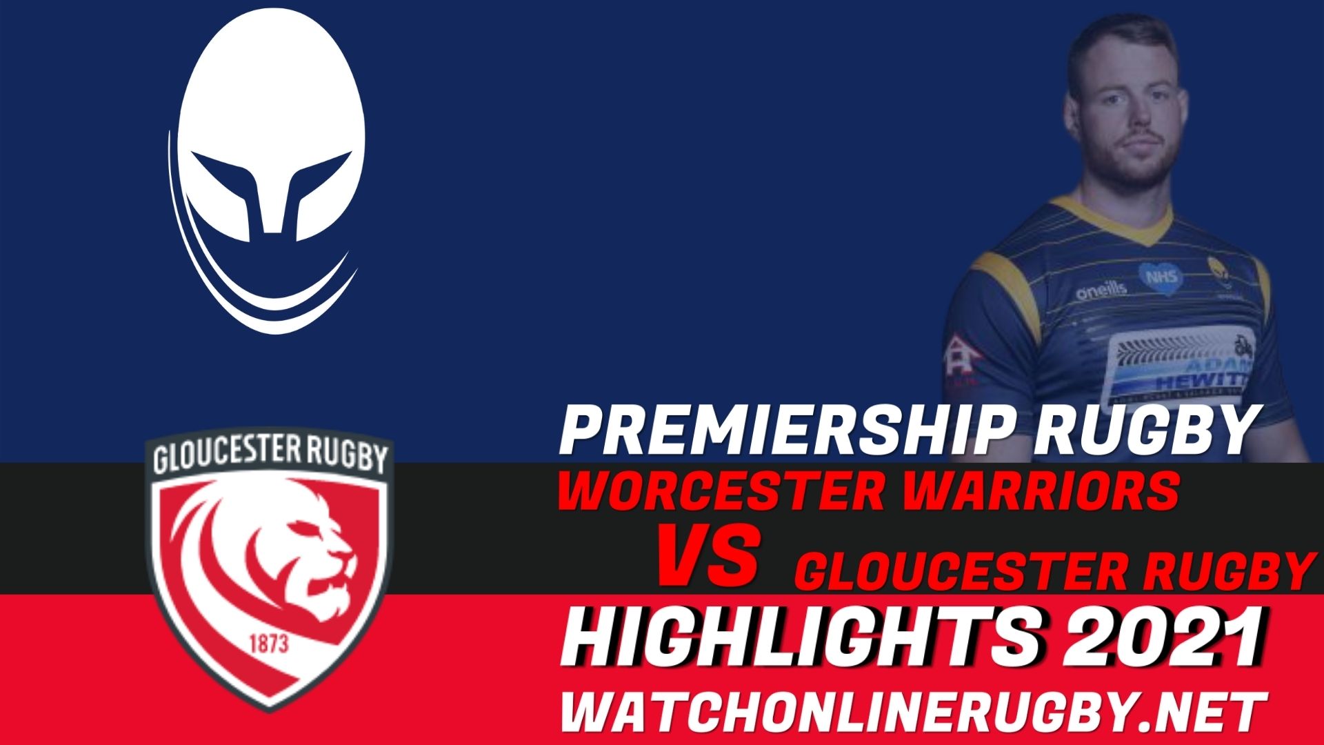 Worcester Warriors Vs Gloucester Rugby Premiership Rugby 2021 RD 3