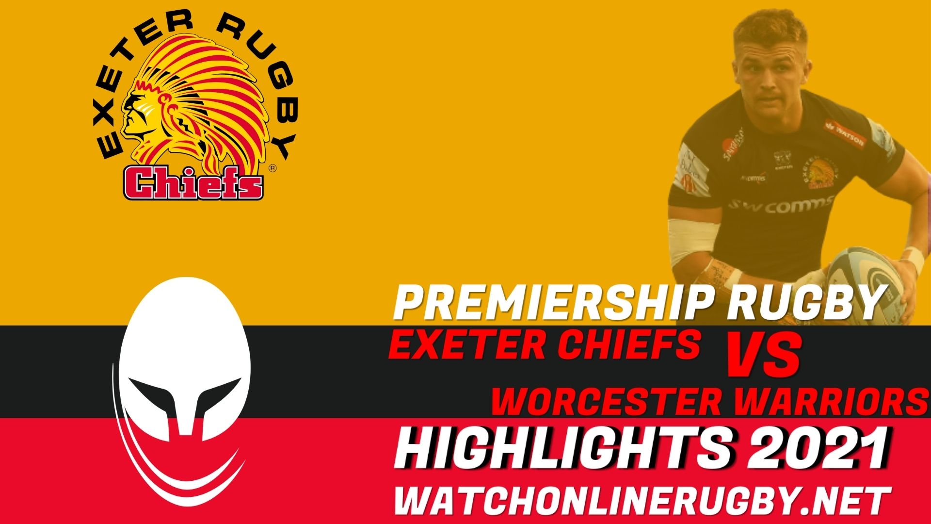 Exeter Chiefs Vs Worcester Warriors Premiership Rugby 2021 RD 4