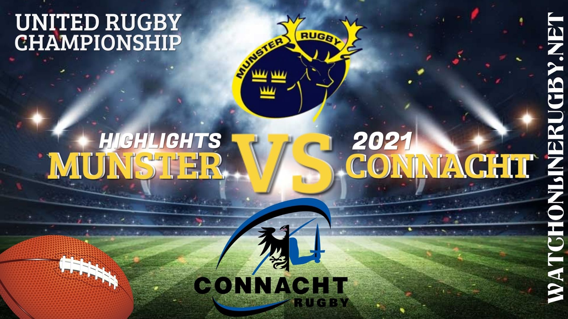Munster Vs Connacht United Rugby Championship 2021 RD 4