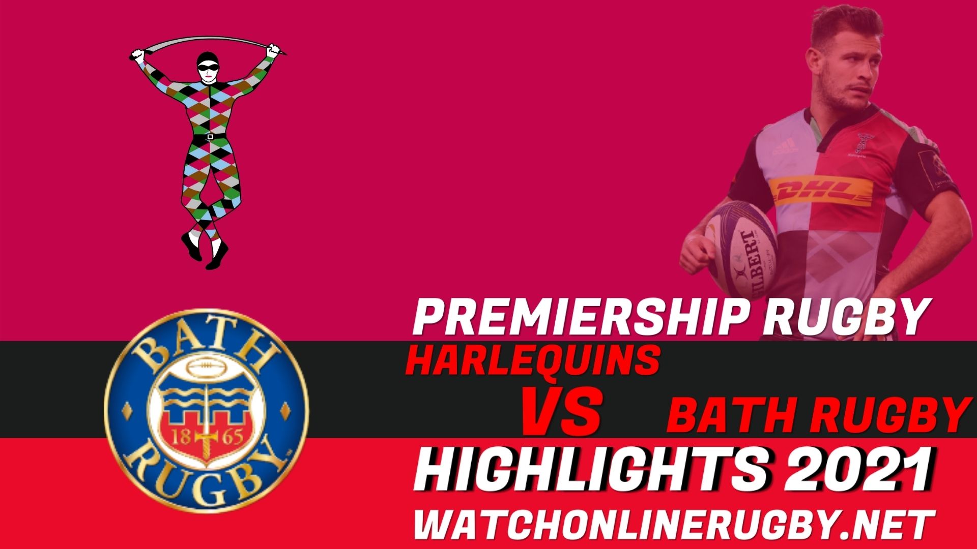 Harlequins Vs Bath Rugby Premiership Rugby 2021 RD 6