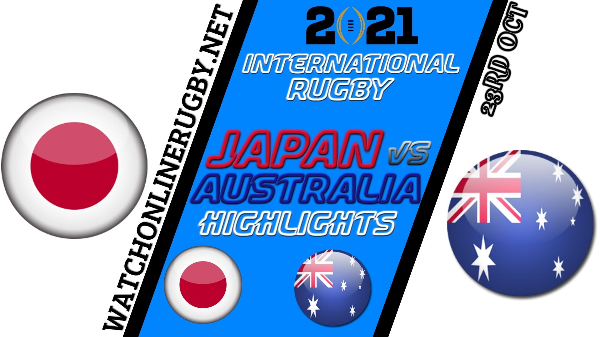 Japan Vs Australia International Rugby 2021