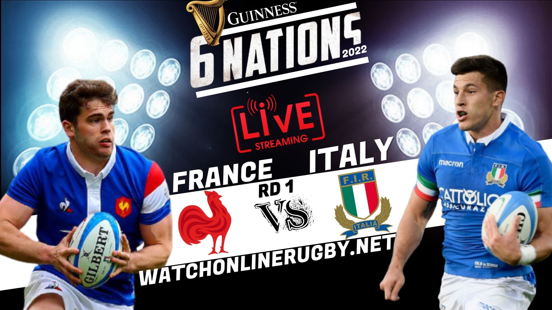 France Vs Italy 2022 Live Stream RD 1 Six Nations Full Match Replay