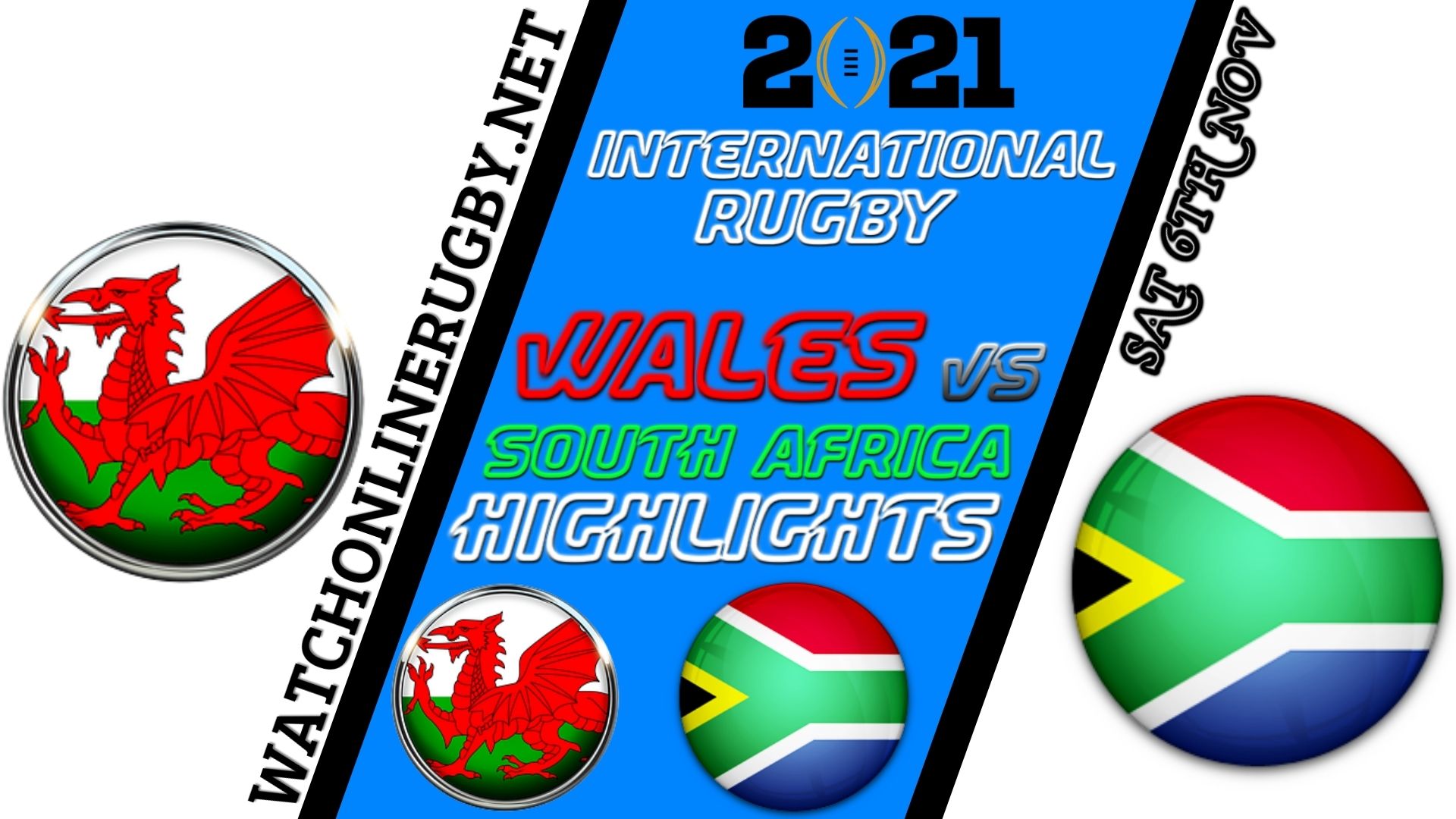 Wales Vs South Africa International Rugby 2021