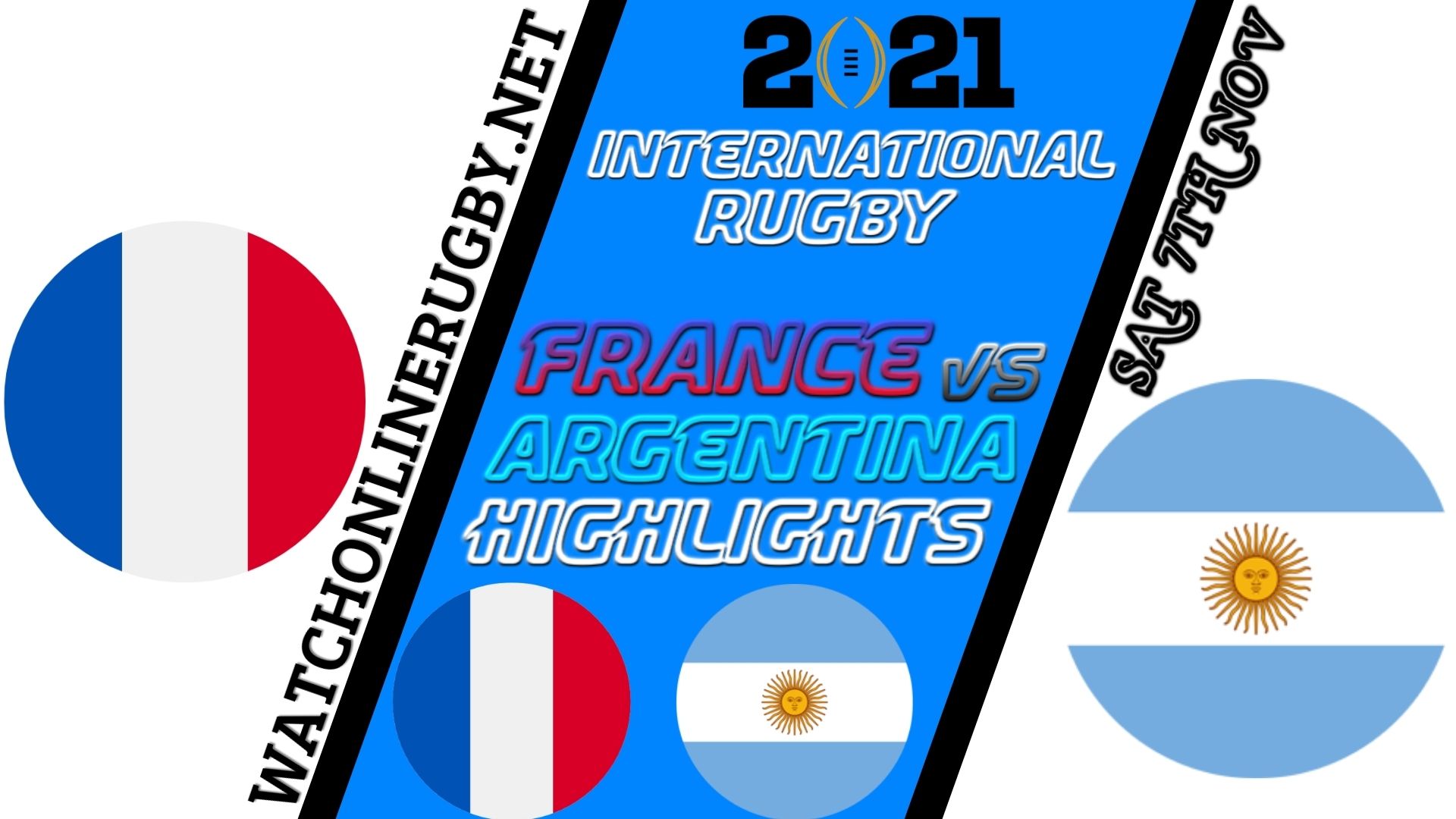 France Vs Argentina International Rugby 2021