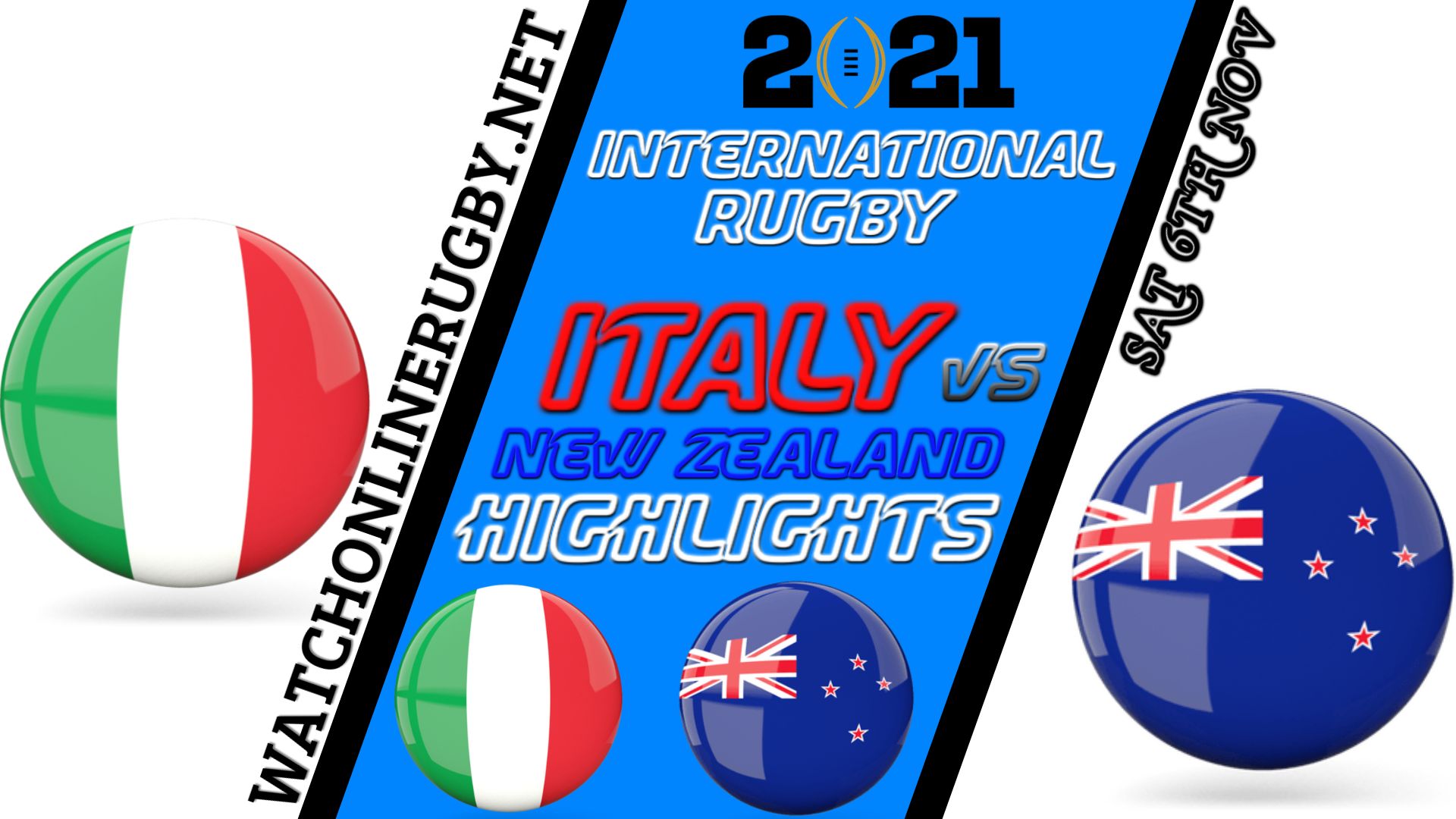 Italy Vs New Zealand International Rugby 2021