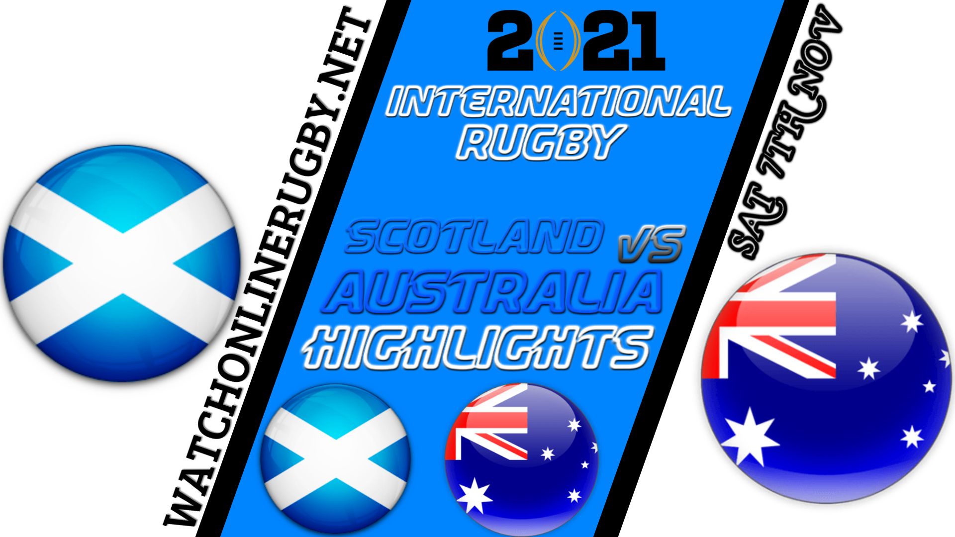 Scotland Vs Australia International Rugby 2021