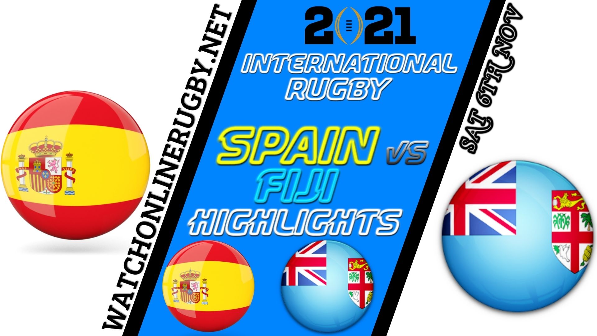 Spain Vs Fiji International Rugby 2021