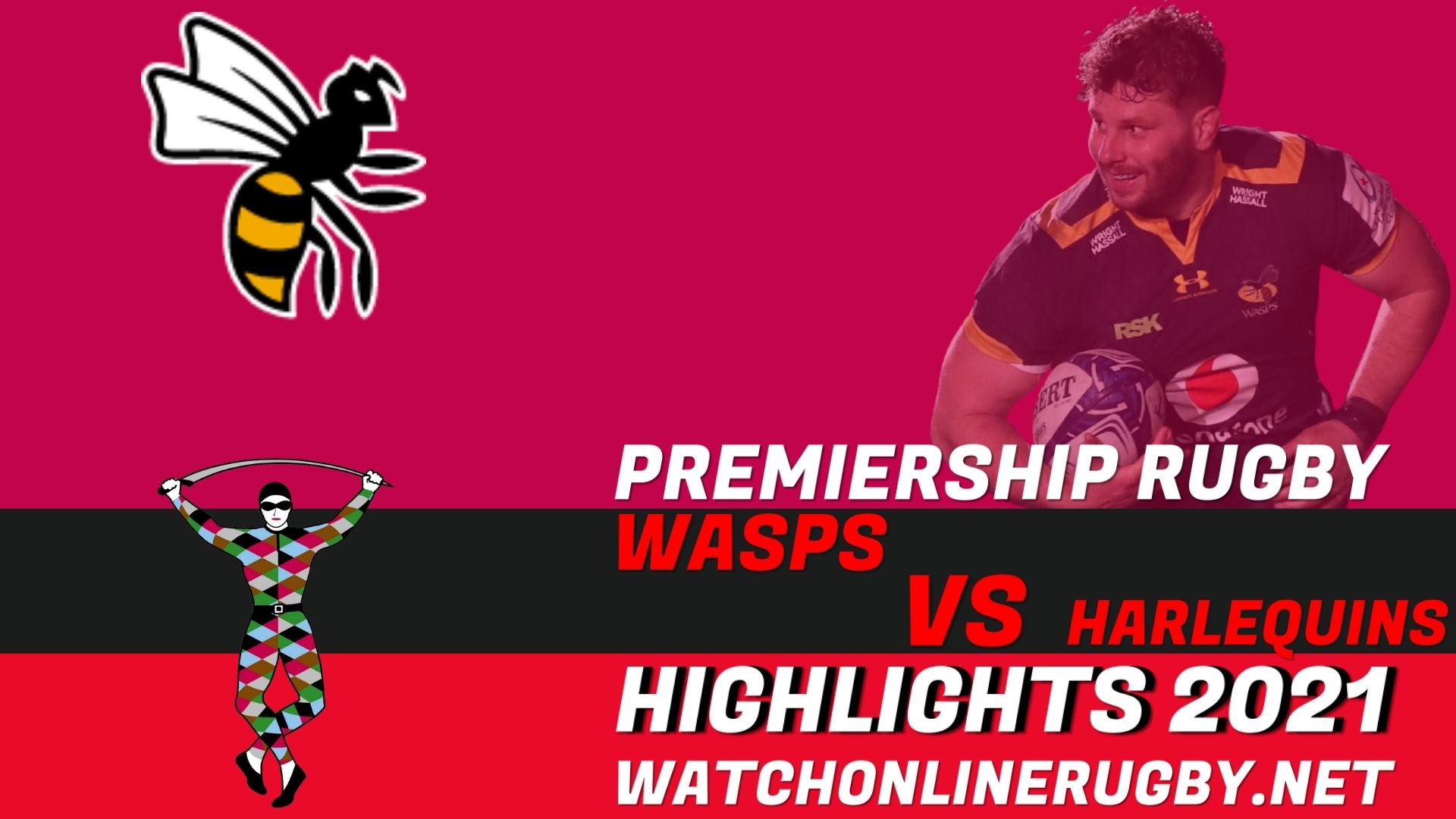 Wasps Vs Harlequins Premiership Rugby 2021 RD 8