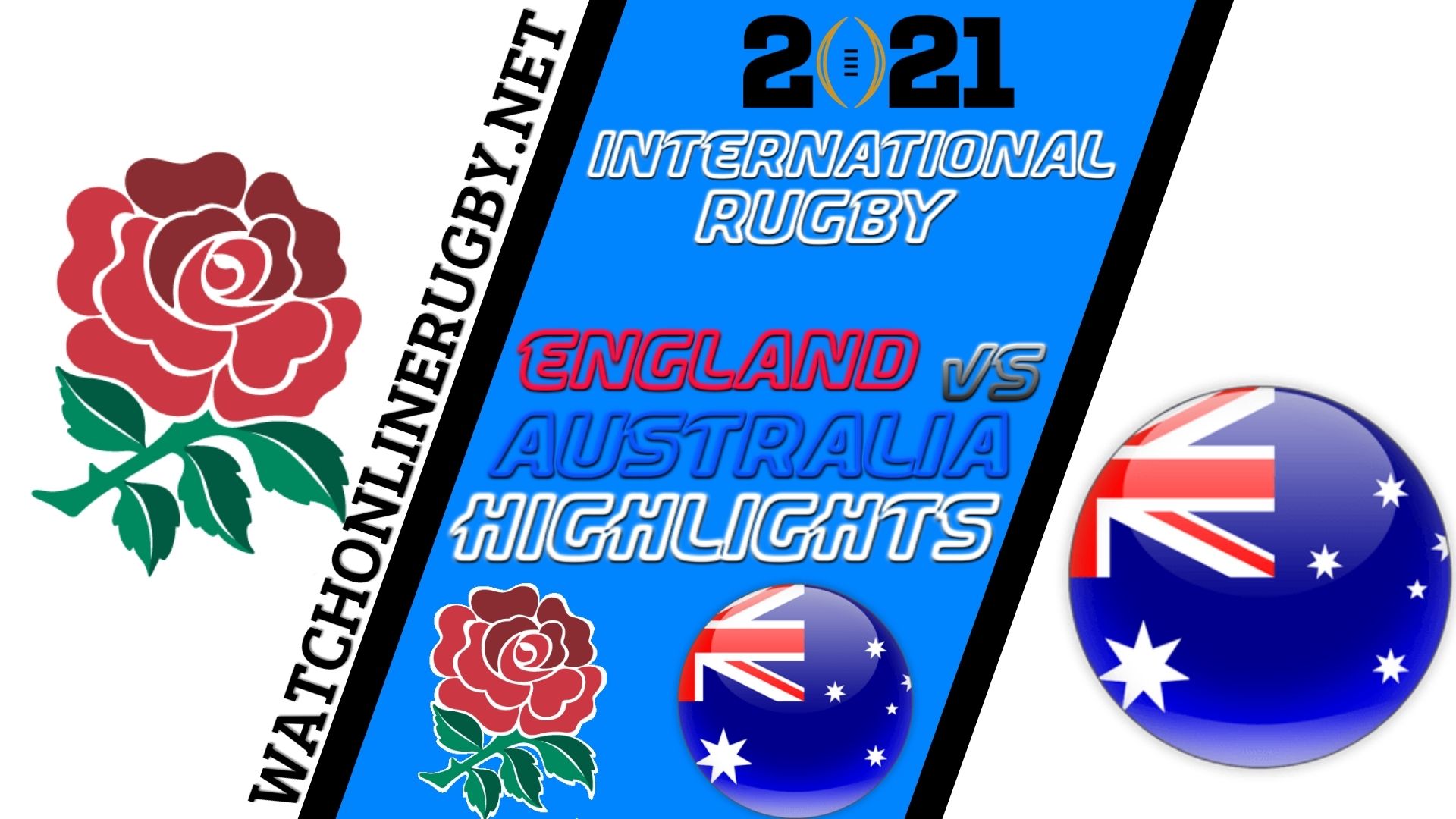 England Vs Australia International Rugby 2021